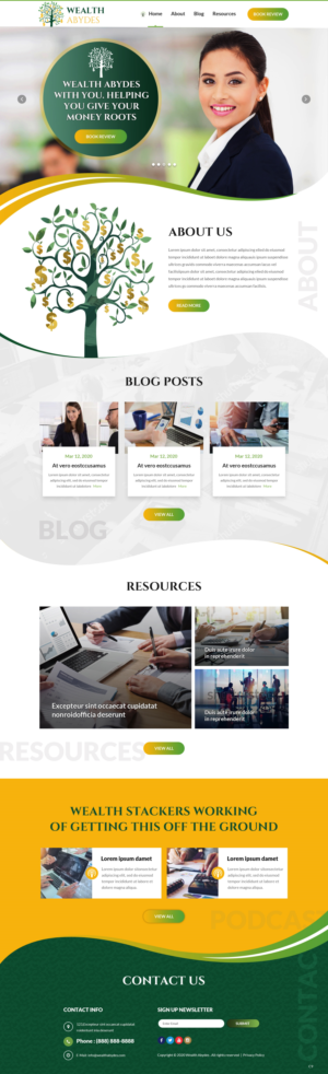 Web Design by pb for ABC Lush | Design: #24091261