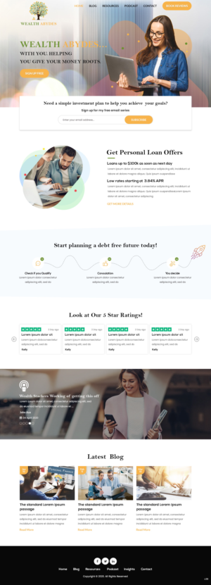 Web Design by pb for ABC Lush | Design: #24091273