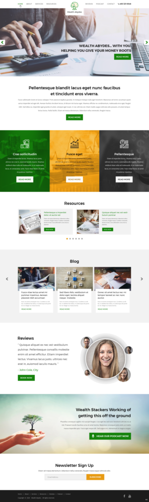Web Design by pb for ABC Lush | Design: #24091276