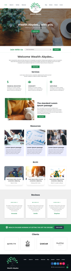 Web Design by pb for ABC Lush | Design: #24091277