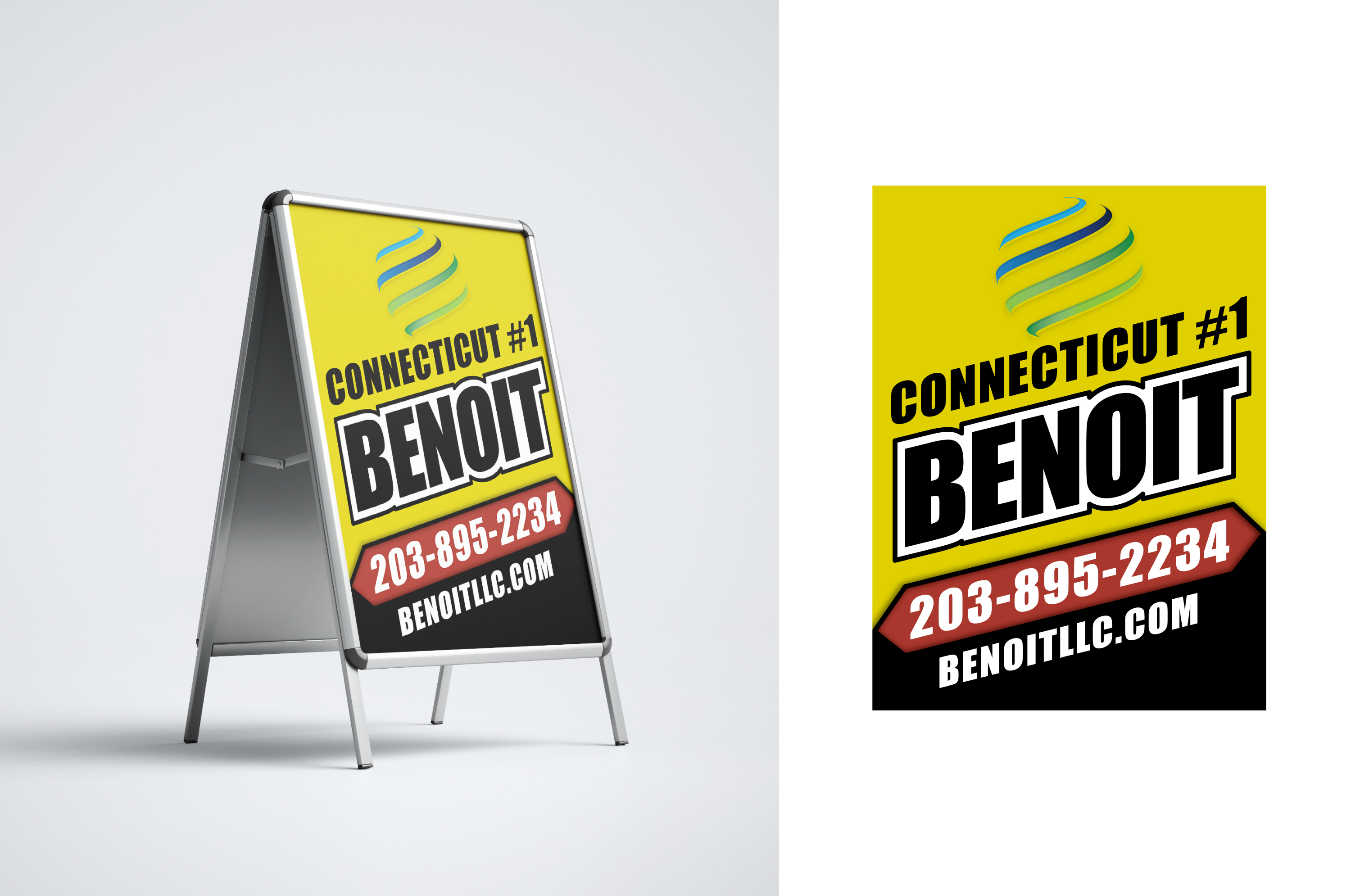 Diseño de Señalética por Impressive Solutions para Benoit Restoration & Remodeling Group LLC | Diseño #24086479