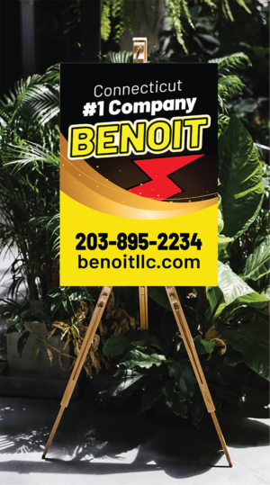 Signage Design by Deziners Zone for Benoit Restoration & Remodeling Group LLC | Design: #24089387