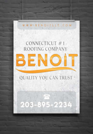 Diseño de Señalética por Brankac para Benoit Restoration & Remodeling Group LLC | Diseño: #24139346