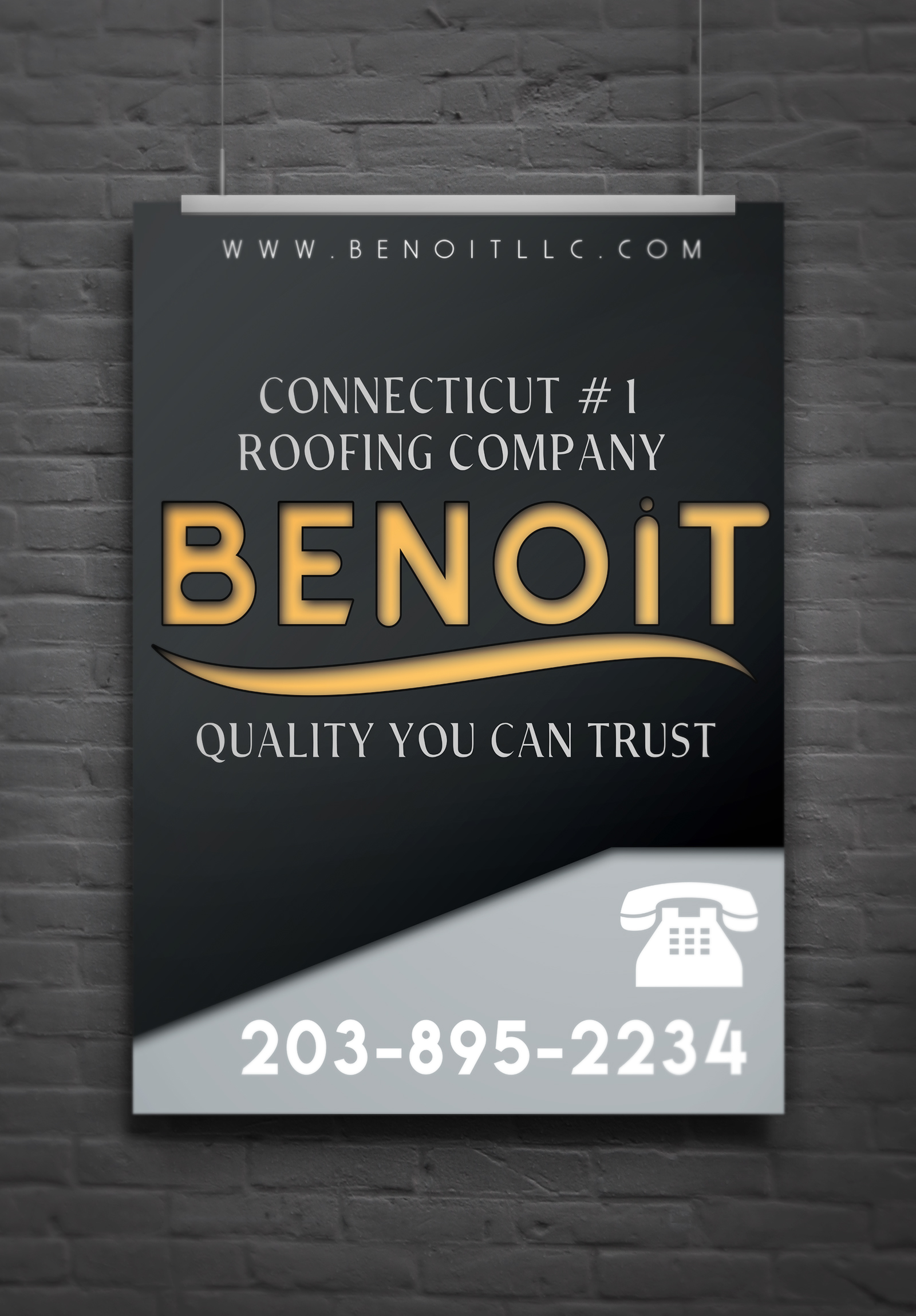 Signage Design by Brankac for Benoit Restoration & Remodeling Group LLC | Design #24139348