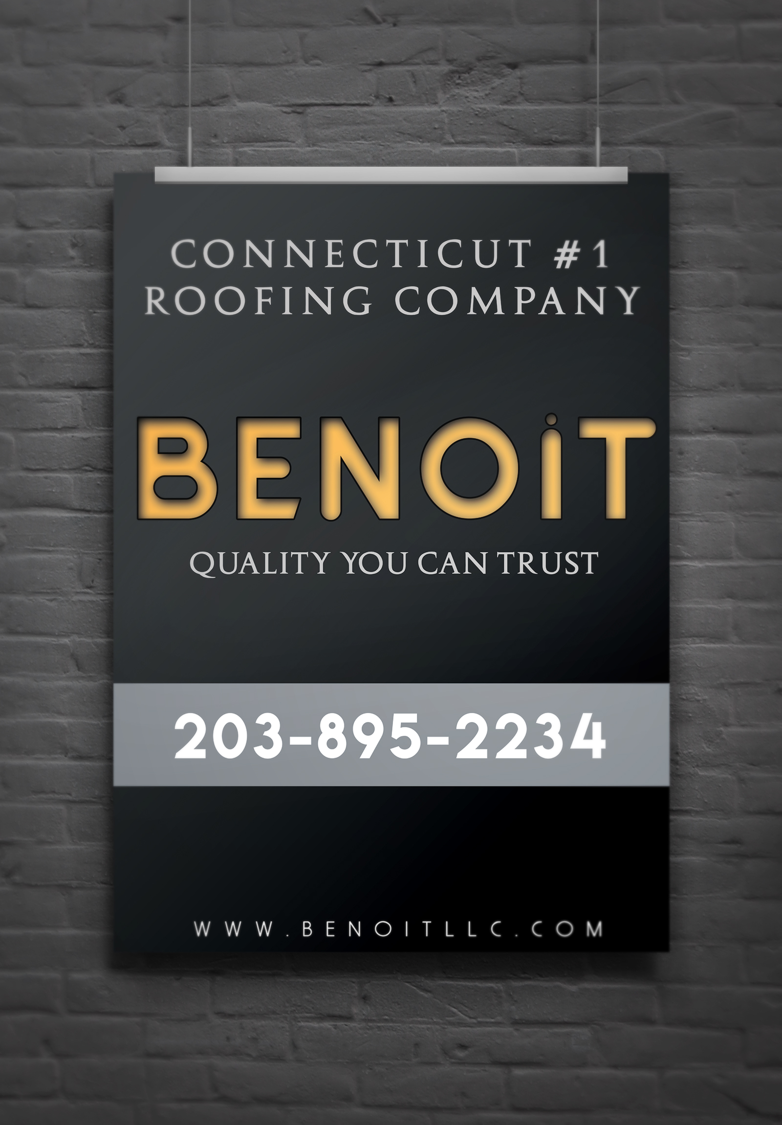 Signage Design by Brankac for Benoit Restoration & Remodeling Group LLC | Design #24139368