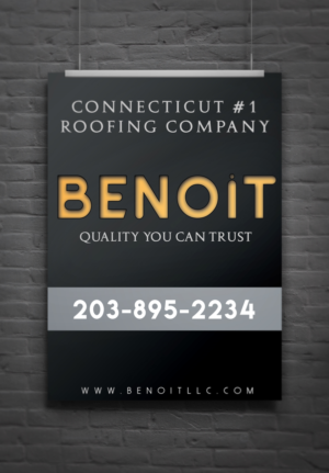 Diseño de Señalética por Brankac para Benoit Restoration & Remodeling Group LLC | Diseño: #24139368