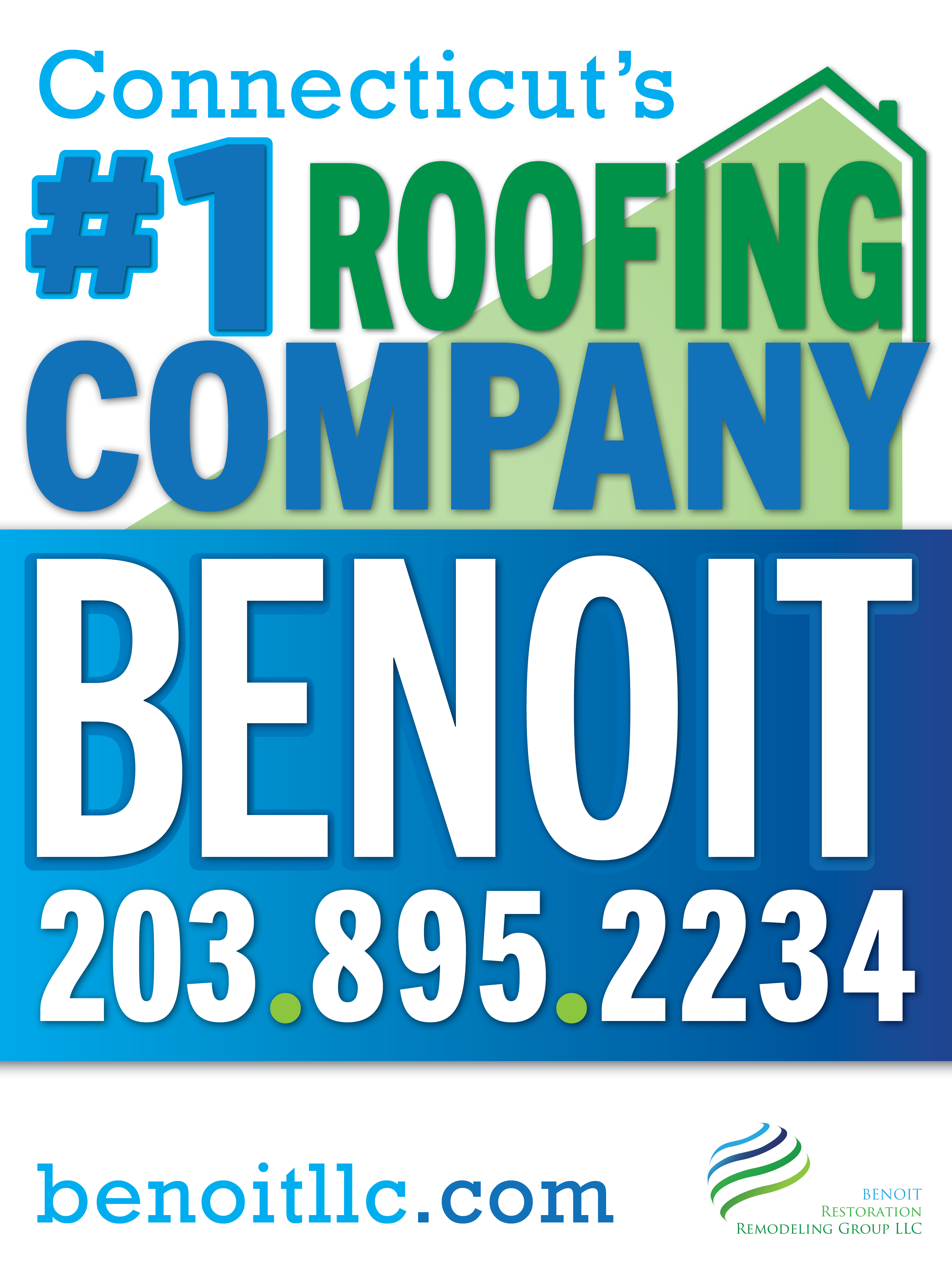 Signage Design by mereum for Benoit Restoration & Remodeling Group LLC | Design #24136321