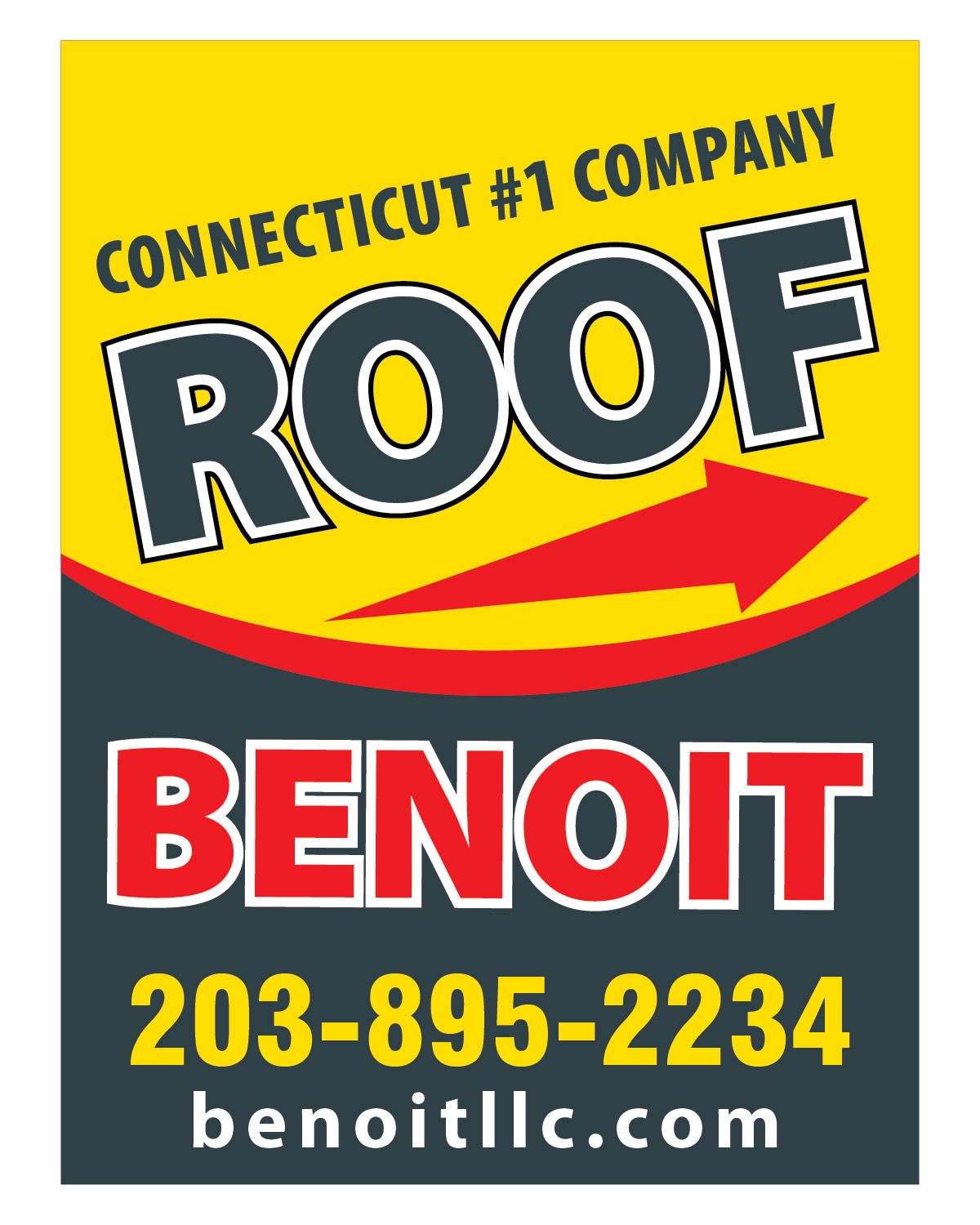 Signage Design by Isnah Logo for Benoit Restoration & Remodeling Group LLC | Design #24087624