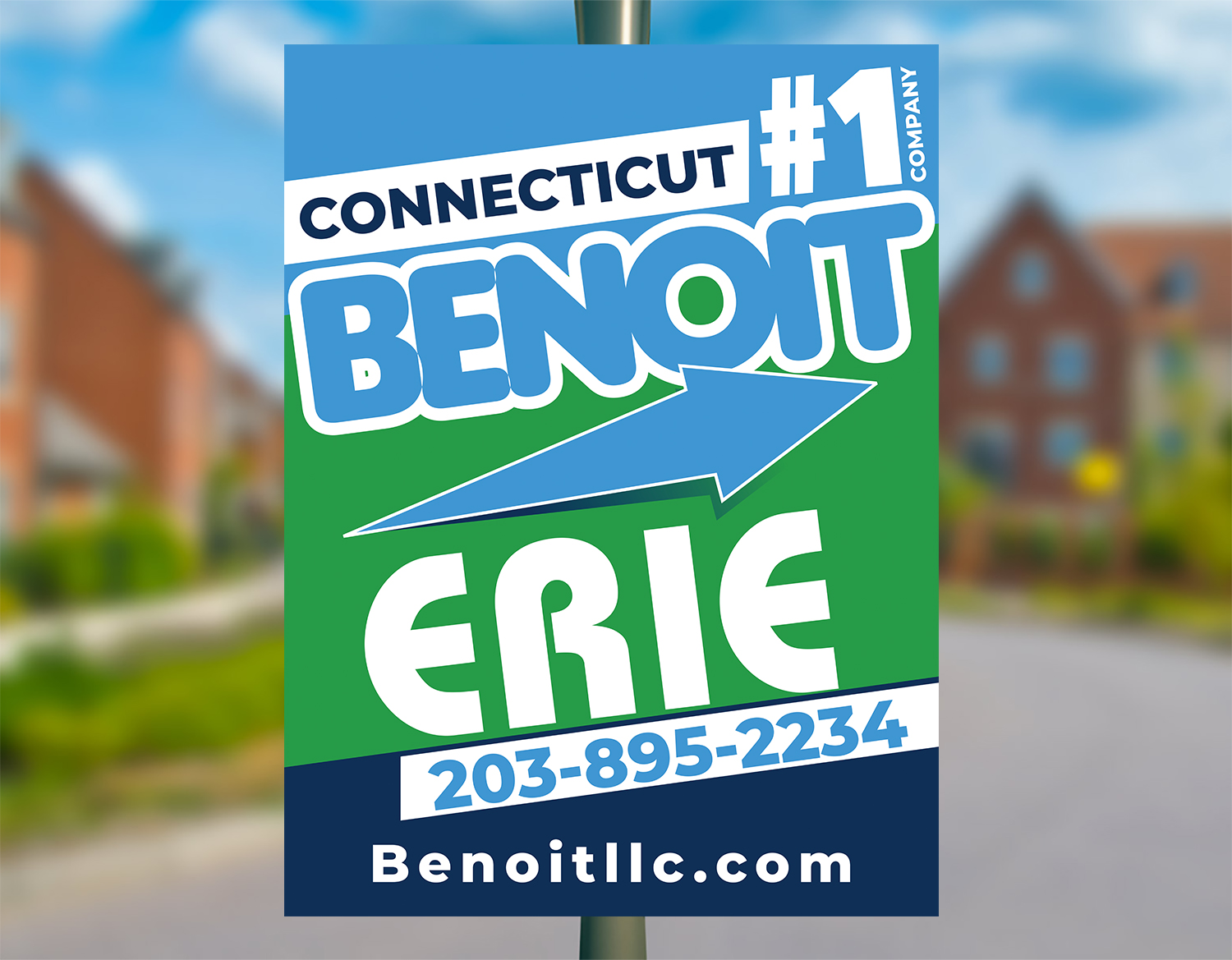 Diseño de Señalética por Aurora:) para Benoit Restoration & Remodeling Group LLC | Diseño #24086760