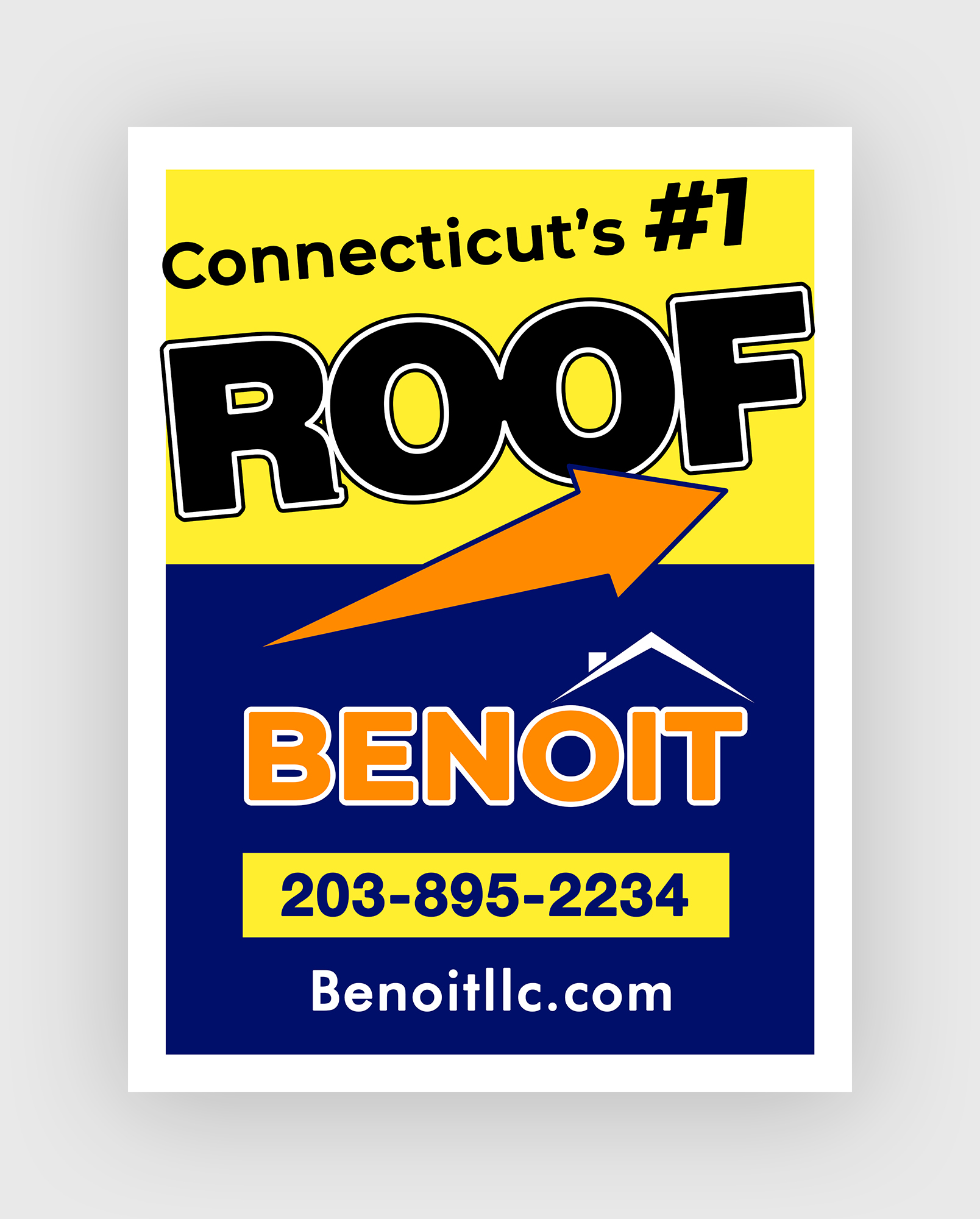 Signage Design by aberyor for Benoit Restoration & Remodeling Group LLC | Design #24126420