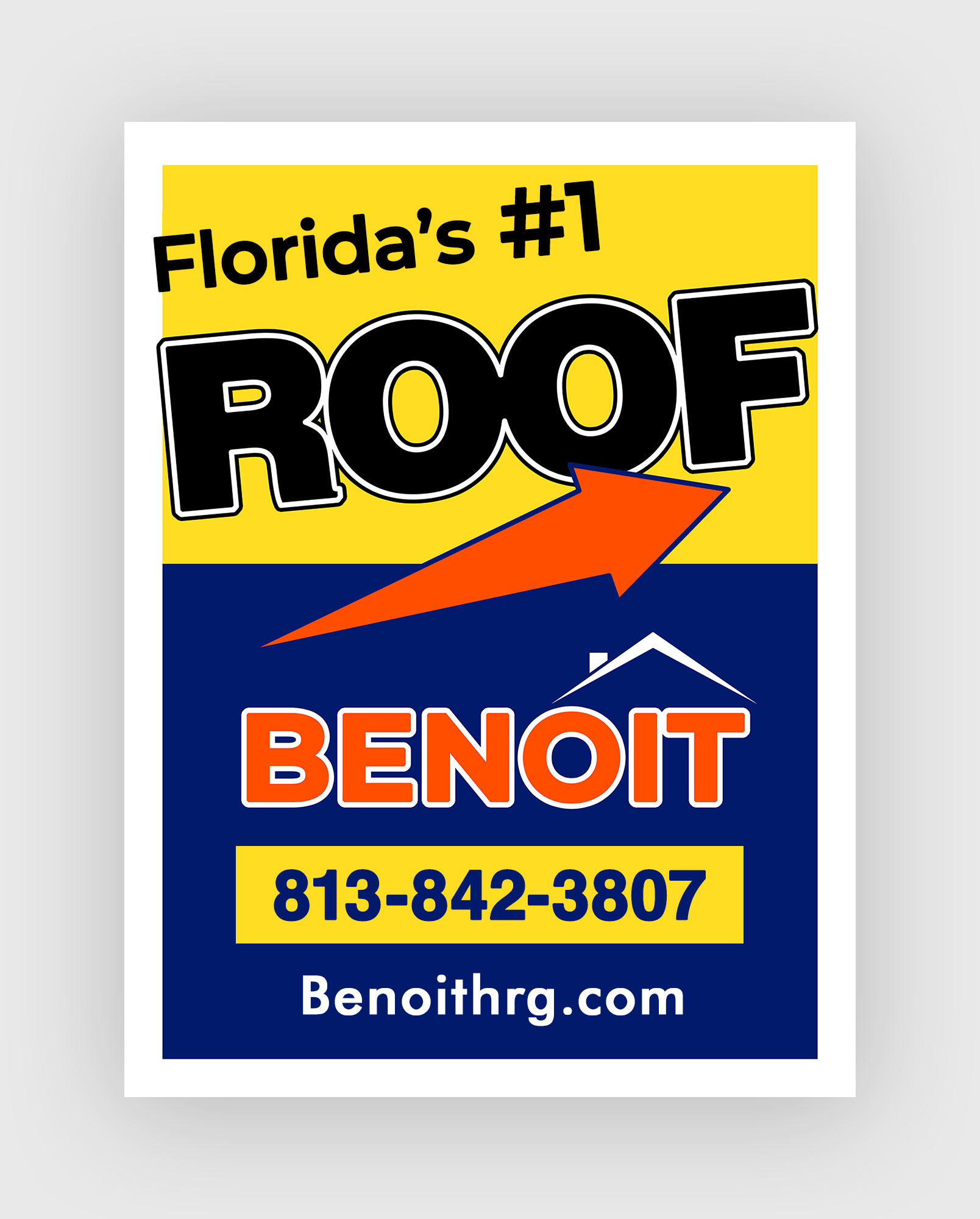 Signage Design by aberyor for Benoit Restoration & Remodeling Group LLC | Design #26854251
