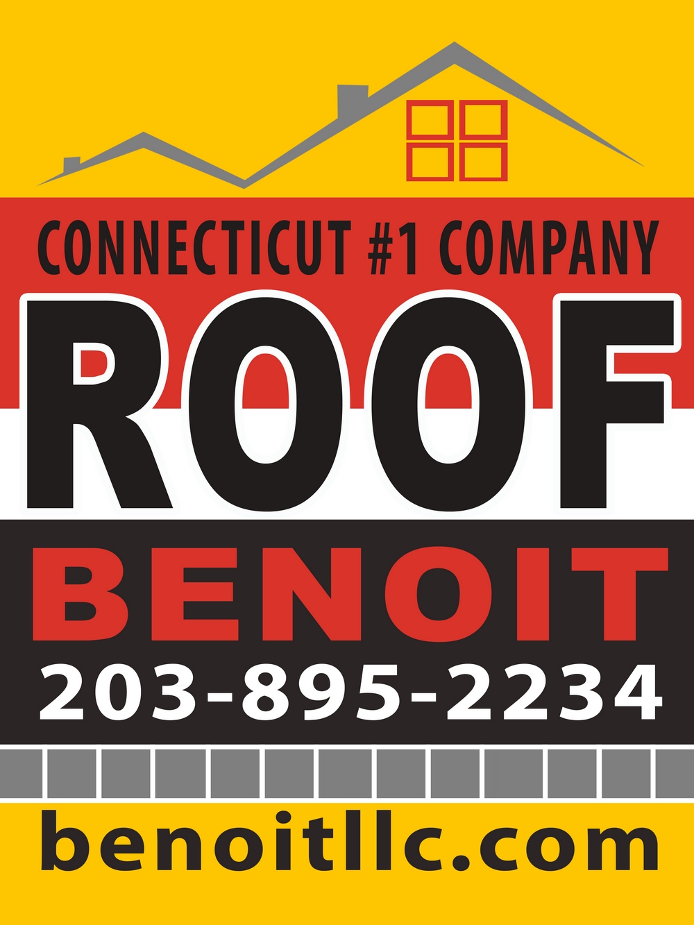 Diseño de Señalética por Tatyana Tomskaya para Benoit Restoration & Remodeling Group LLC | Diseño #24105370