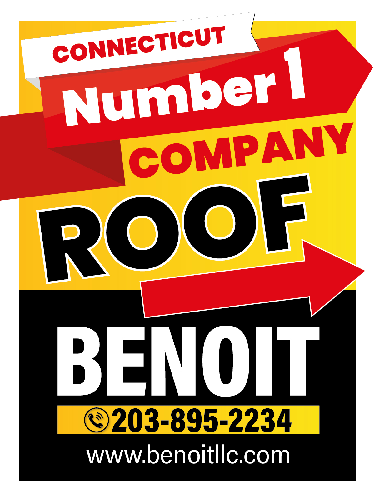 Signage Design by Electra Films for Benoit Restoration & Remodeling Group LLC | Design #24145278