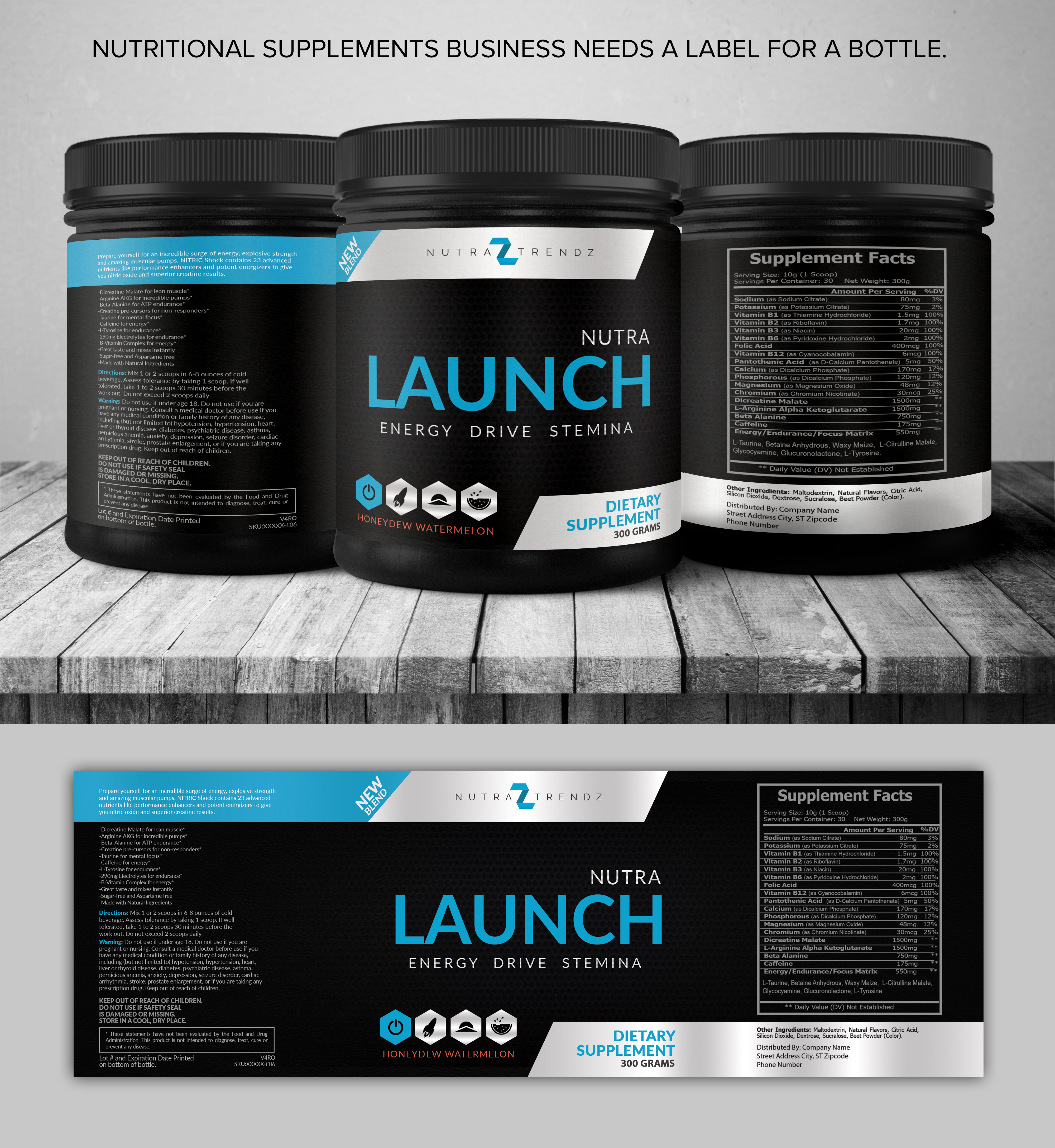 Label Design by ARTOGRAPHY for this project | Design #24145981