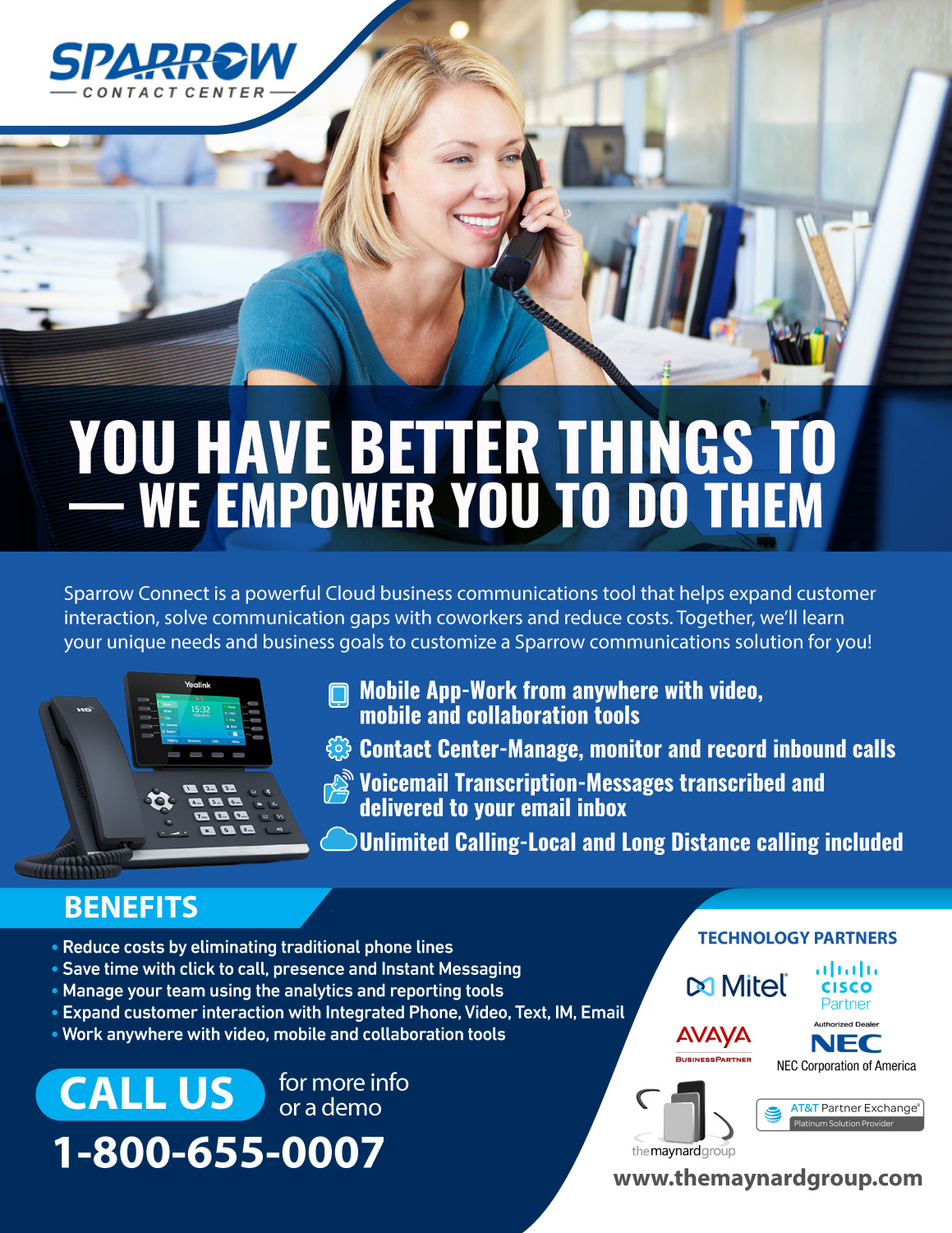 Flyer Design by Sergio Coelho for The Maynard Group | Design #24085140