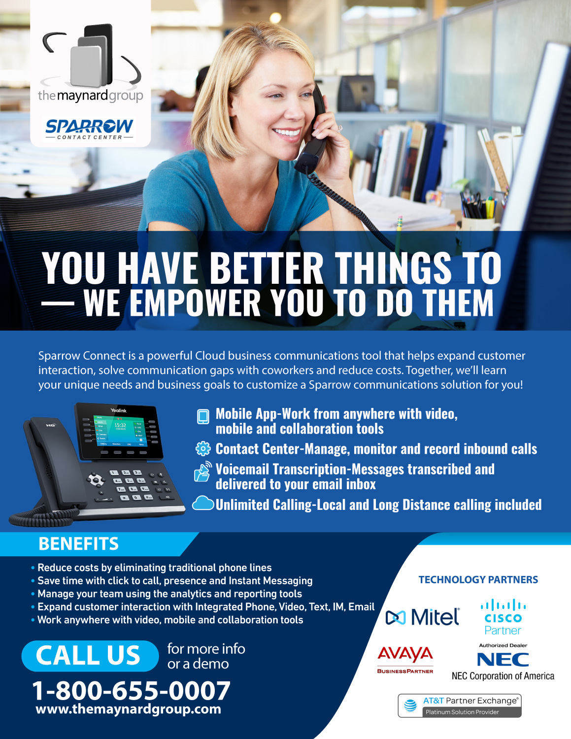 Flyer Design by Sergio Coelho for The Maynard Group | Design #24138355