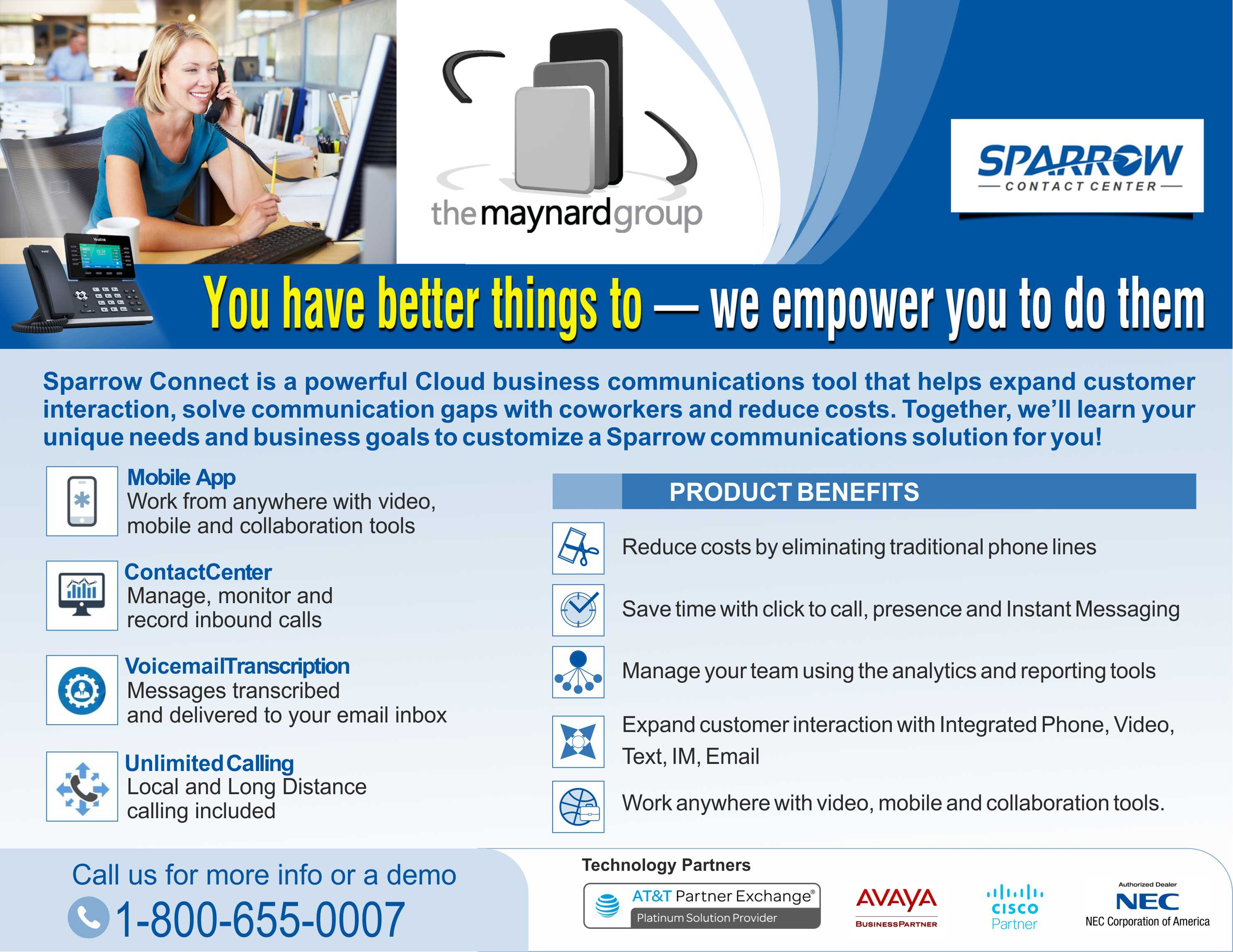 Diseño de Flyer por NJB para The Maynard Group | Diseño #24143360