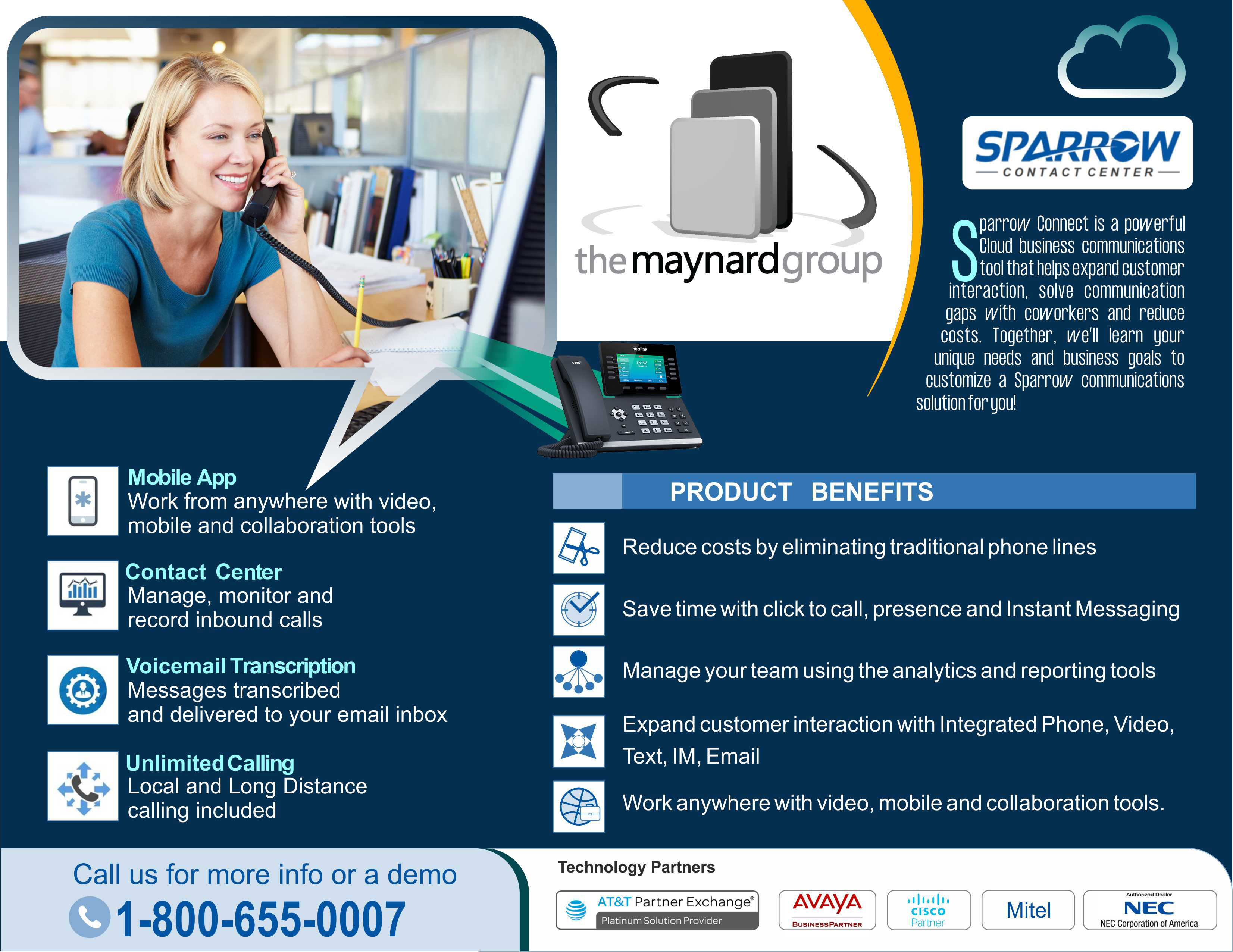 Flyer Design by NJB for The Maynard Group | Design #24297024