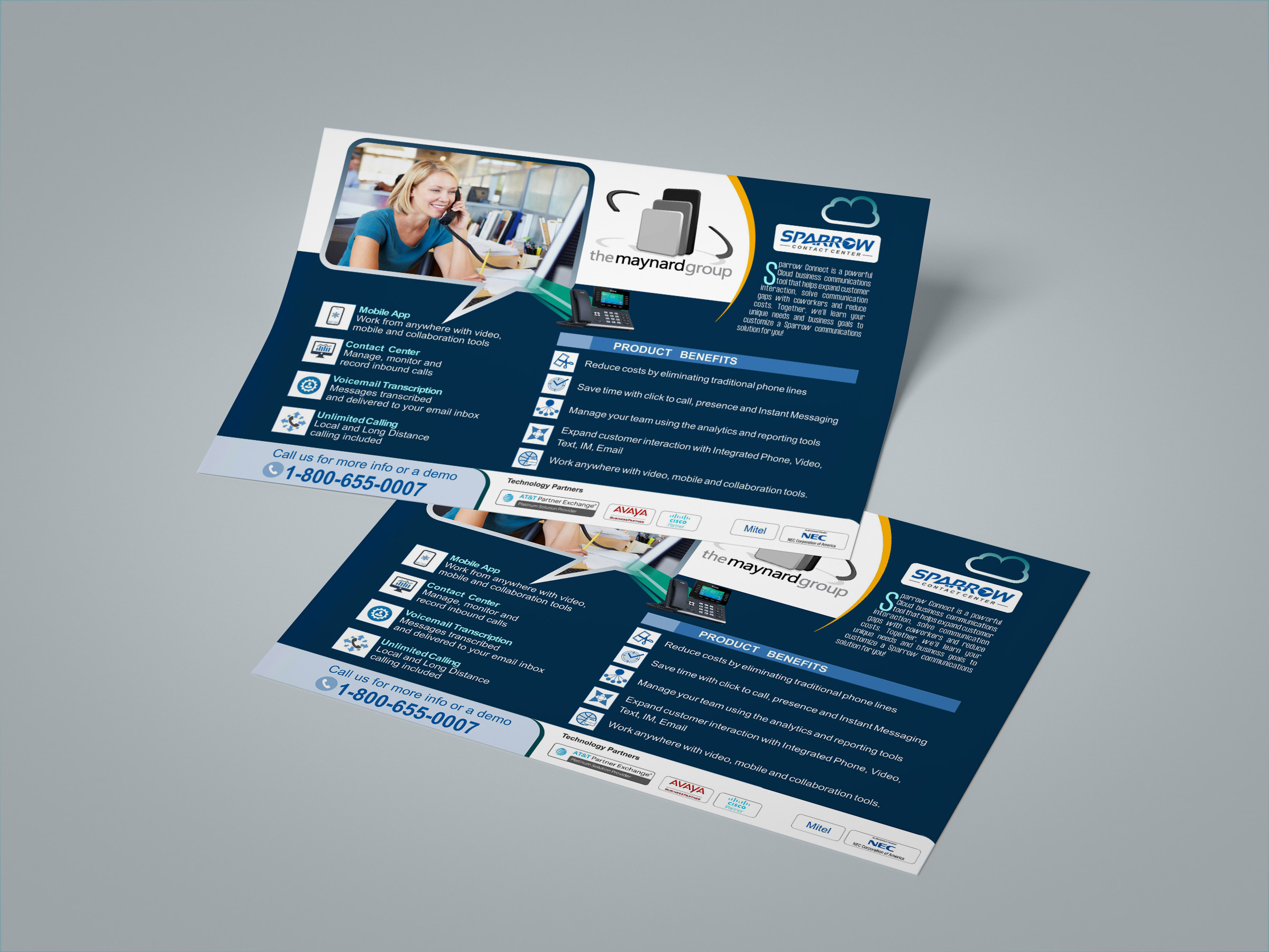 Flyer Design by NJB for The Maynard Group | Design #24300262