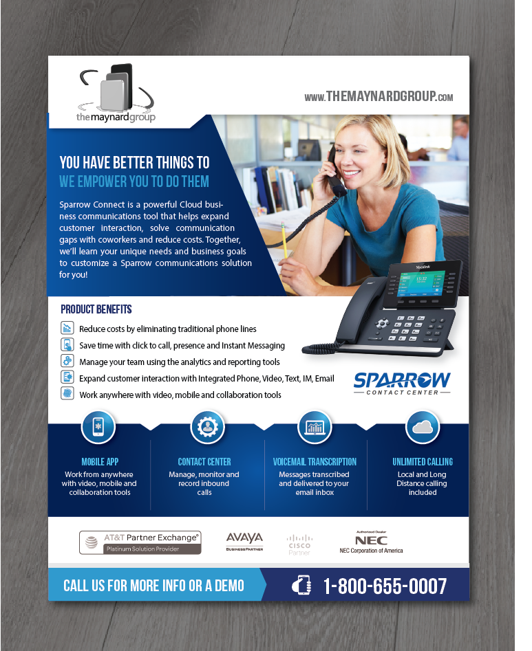 Flyer Design by alex989 for The Maynard Group | Design #24136951