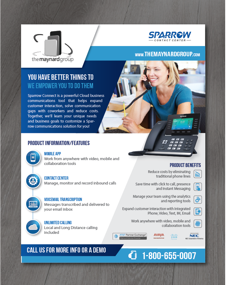 Flyer Design by alex989 for The Maynard Group | Design #24137110