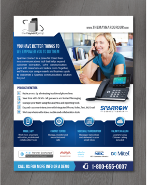Design de Flyer par alex989 pour The Maynard Group | Design : #24138630