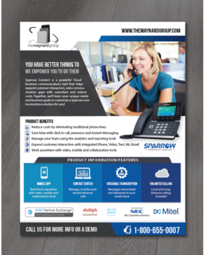 Telecommunications Flyer | Design de Flyer par alex989