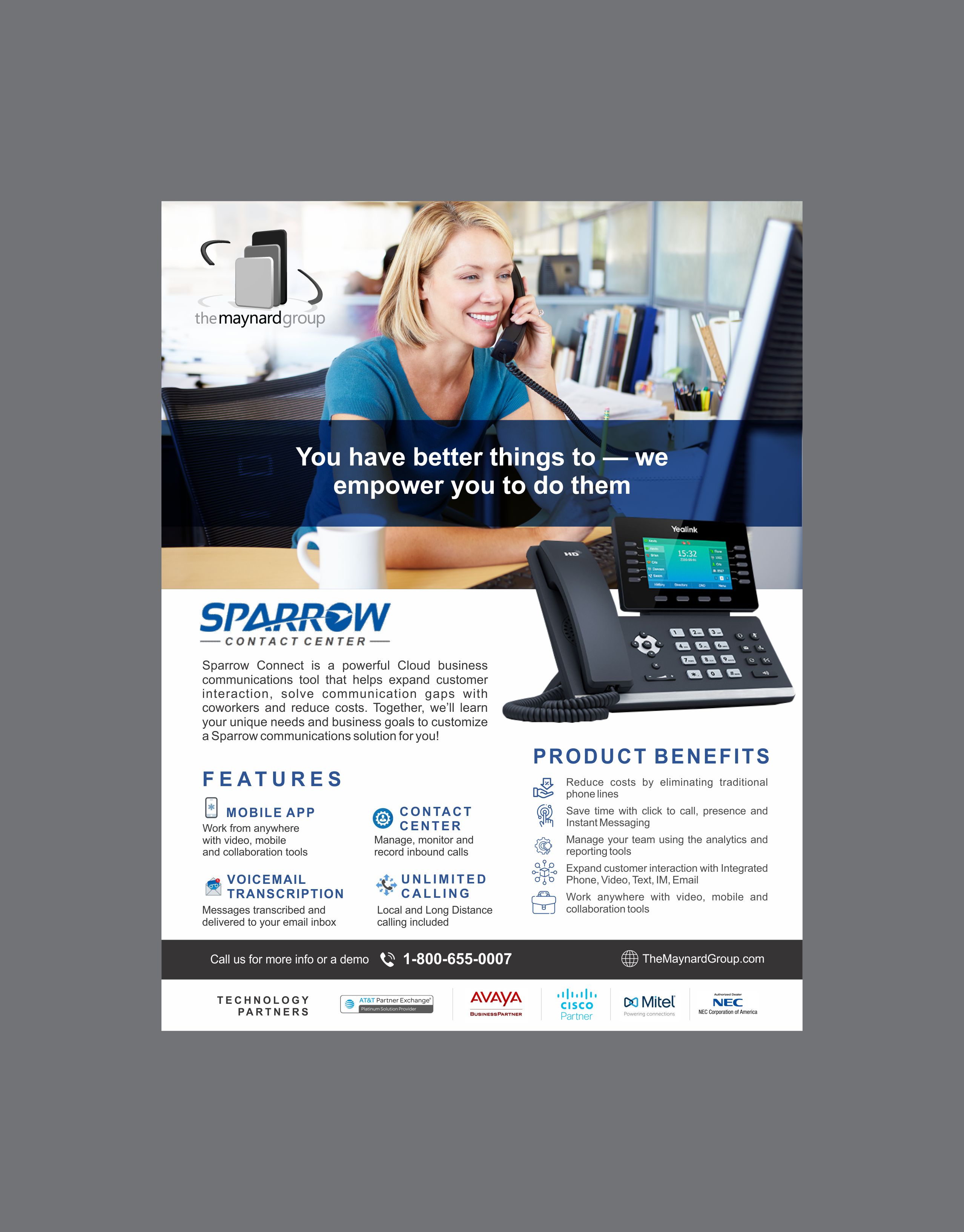 Flyer Design by DesignMarket for The Maynard Group | Design #24098344