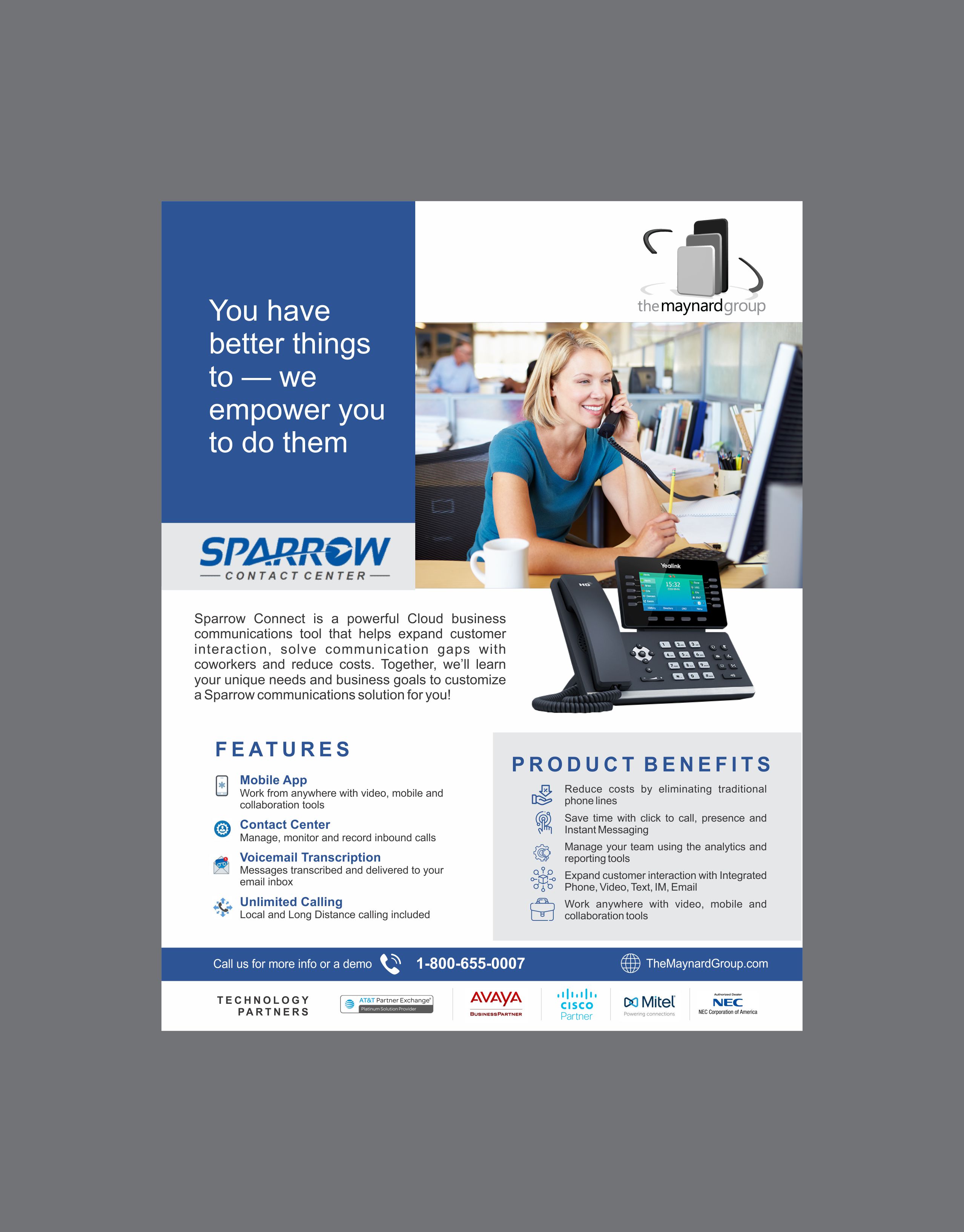 Flyer Design by DesignMarket for The Maynard Group | Design #24098345