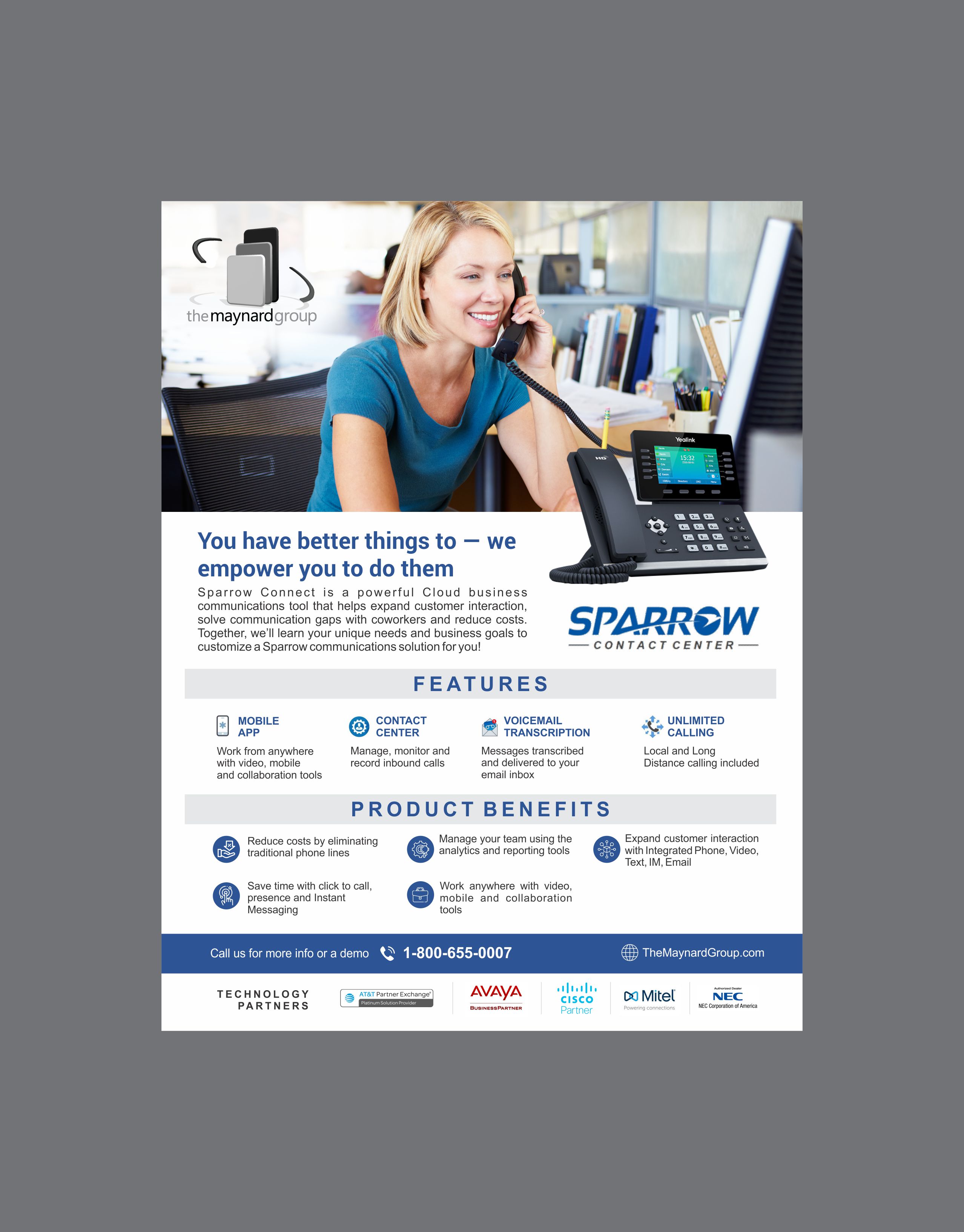 Flyer Design by DesignMarket for The Maynard Group | Design #24098368