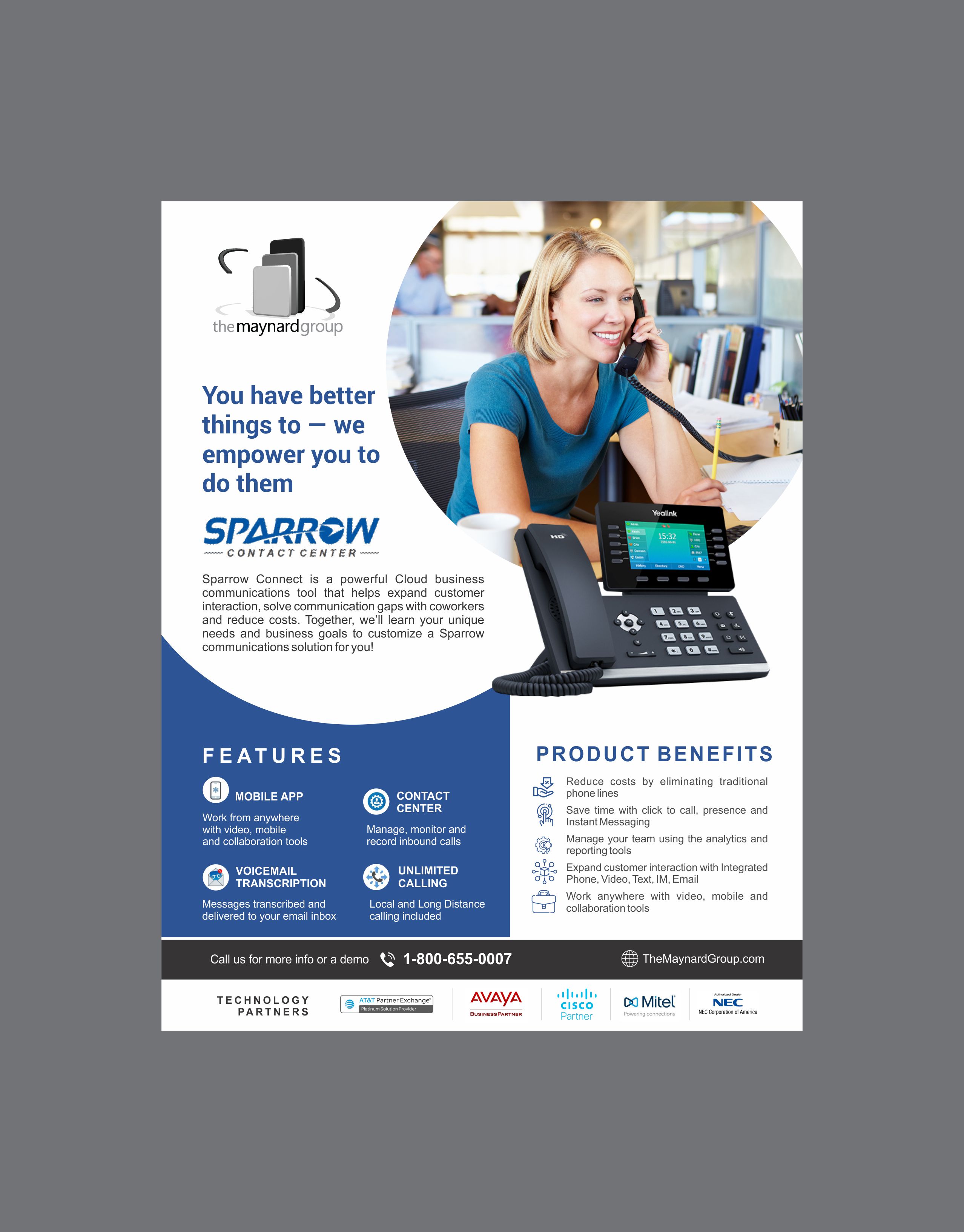 Flyer Design by DesignMarket for The Maynard Group | Design #24098371