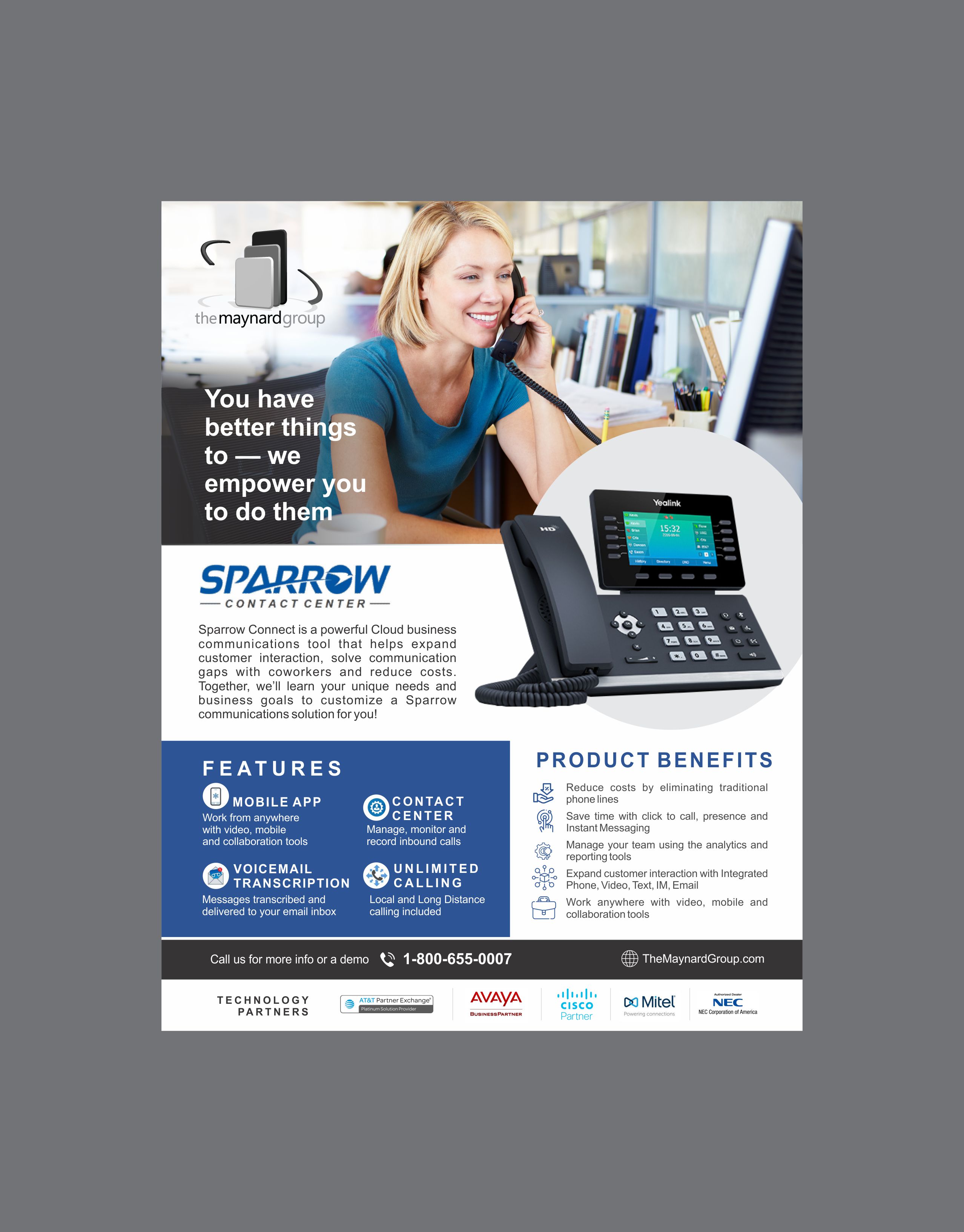 Design de Flyer par DesignMarket pour The Maynard Group | Design #24114494