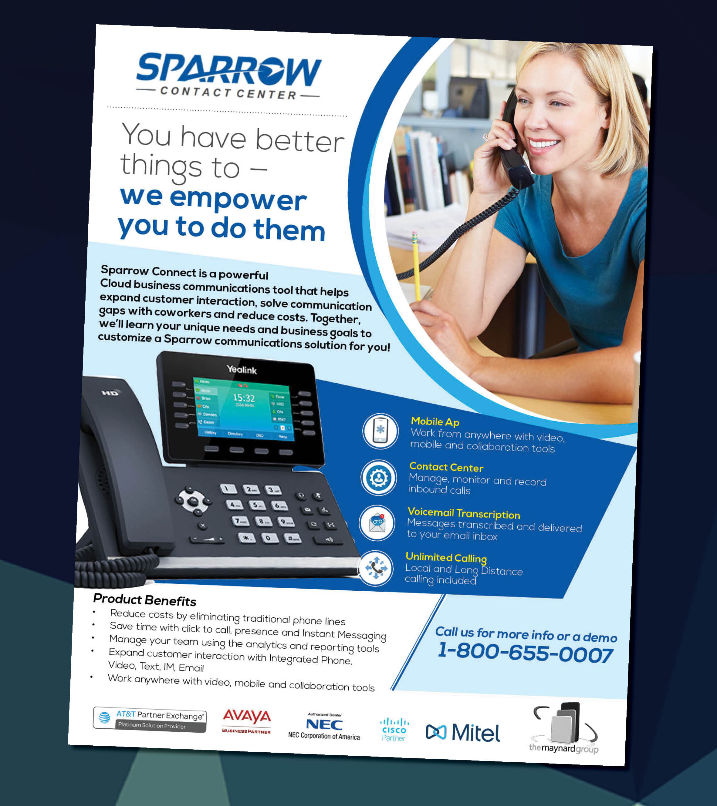 Design de Flyer par j.allosso pour The Maynard Group | Design #24091494