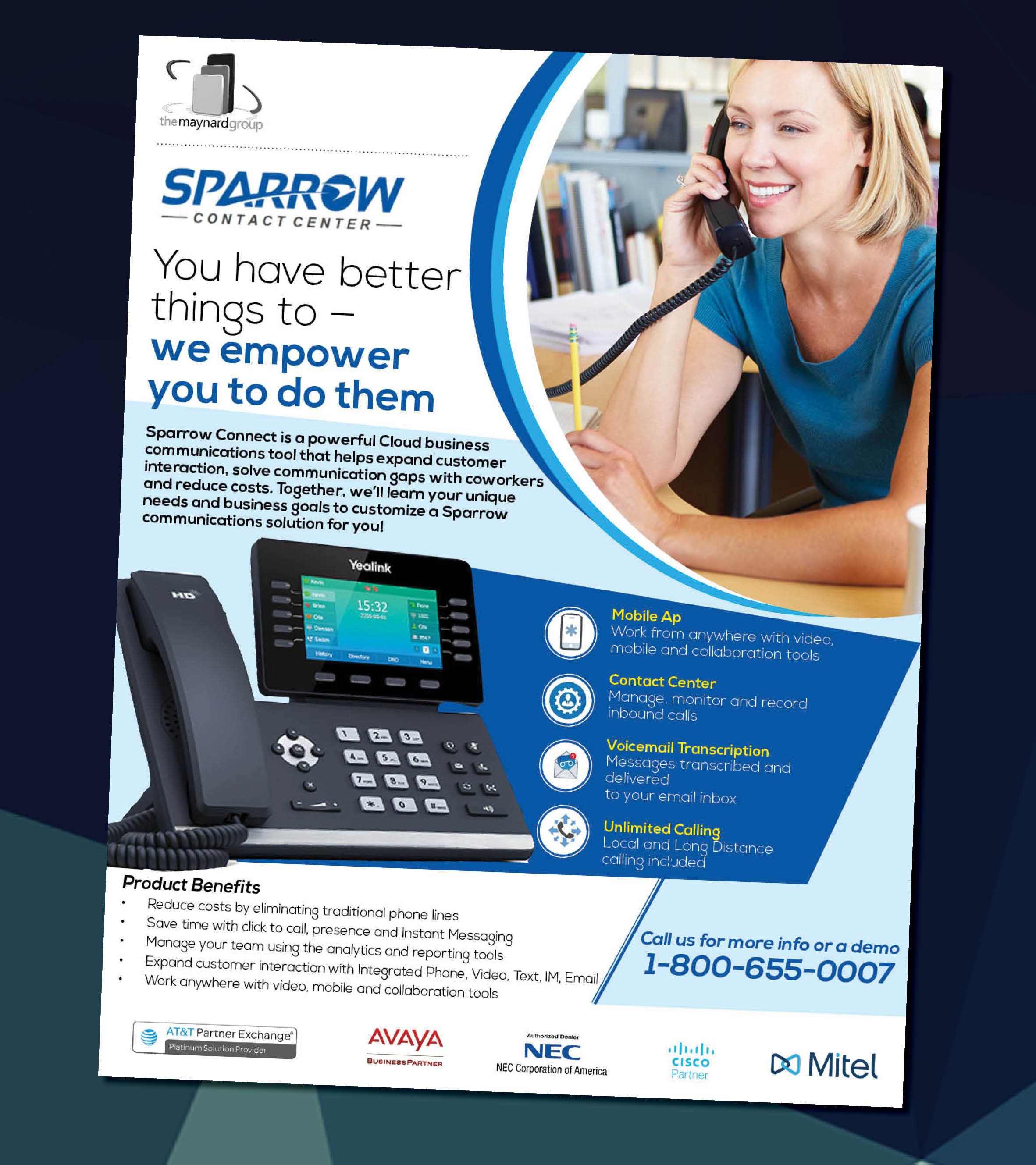 Design de Flyer par j.allosso pour The Maynard Group | Design #24108277