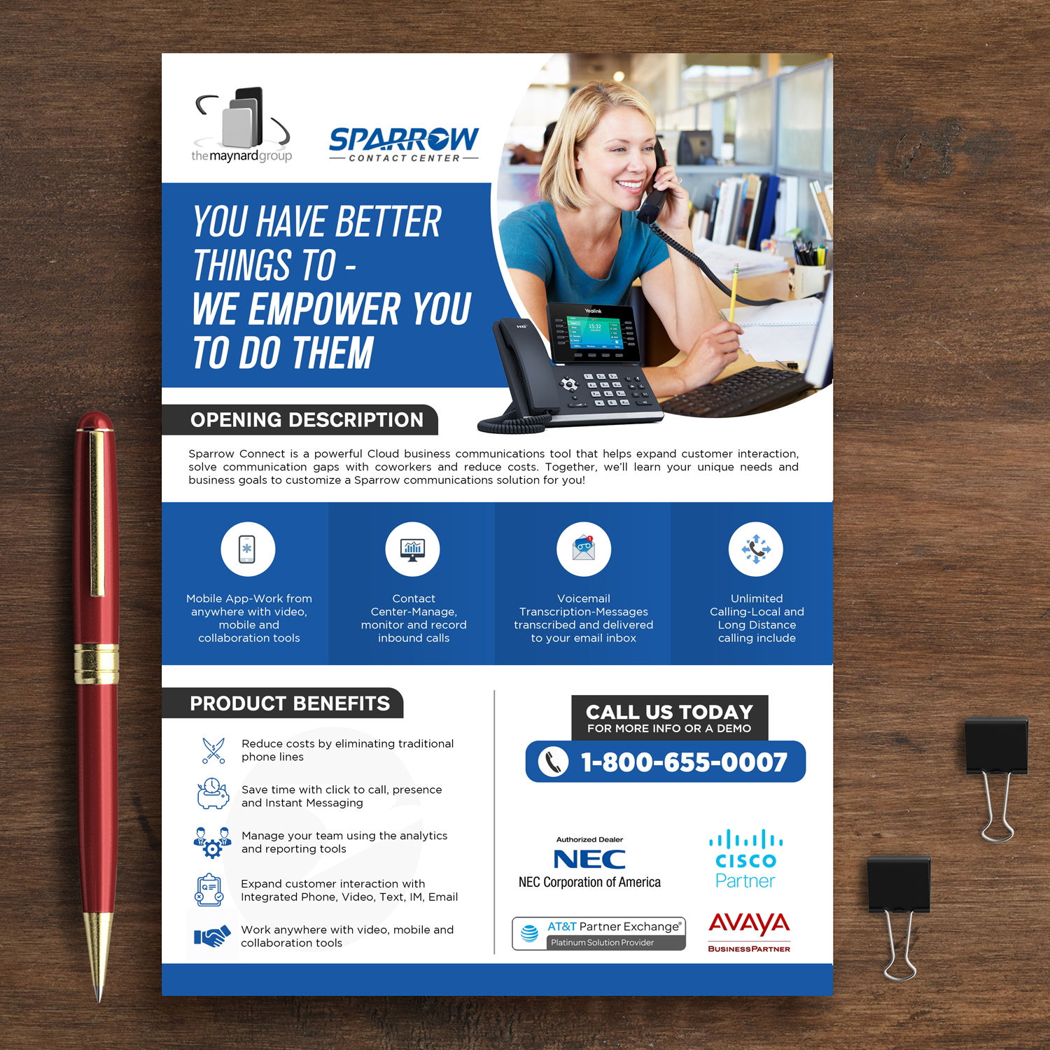 Flyer Design by aspiremedia for The Maynard Group | Design #24109292