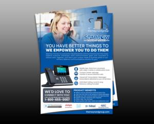 Telecommunications Flyer | Design de Flyer par chandrayaan.creative