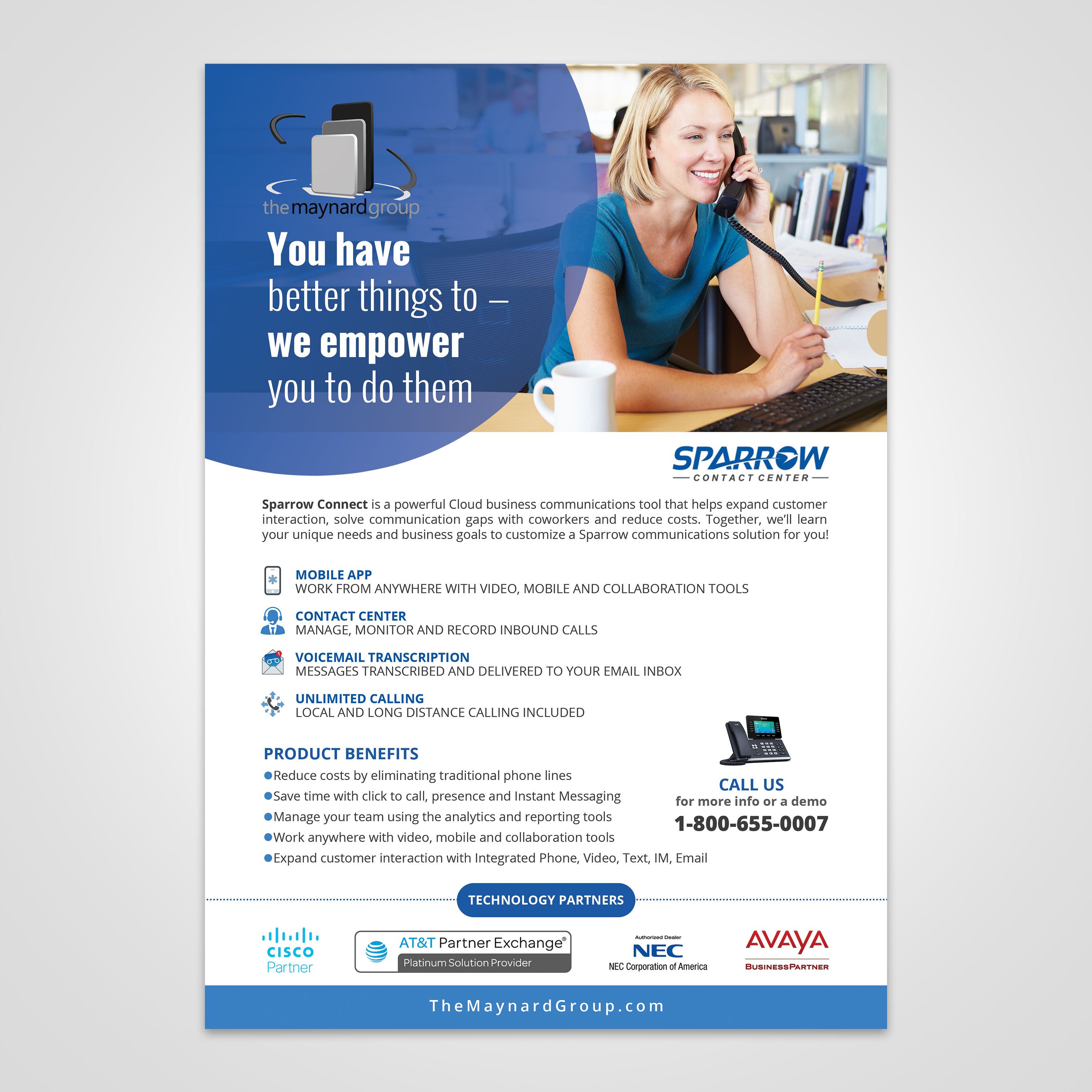 Flyer-Design von Navisol Creatives für The Maynard Group | Design #24124407