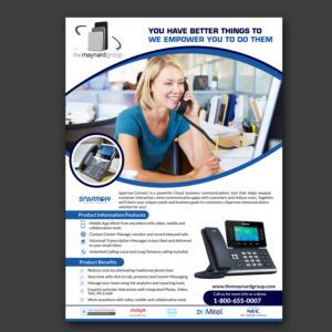 Telecommunications Flyer | Diseño de Flyer por Schöpfer