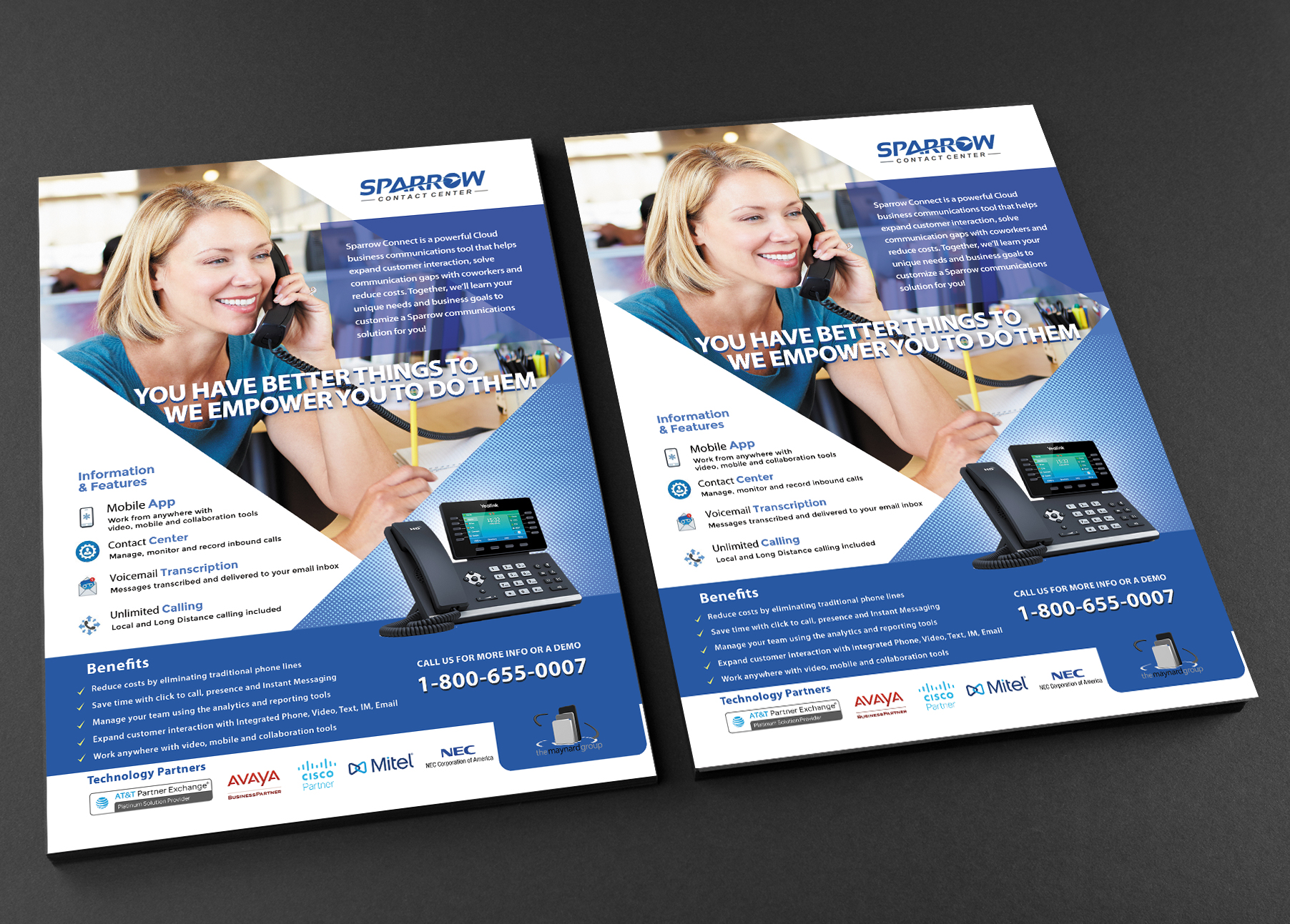 Flyer Design by Aaron V for The Maynard Group | Design #24090716