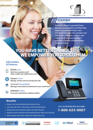 Design de Flyer par Aaron V pour The Maynard Group | Design : #24108830