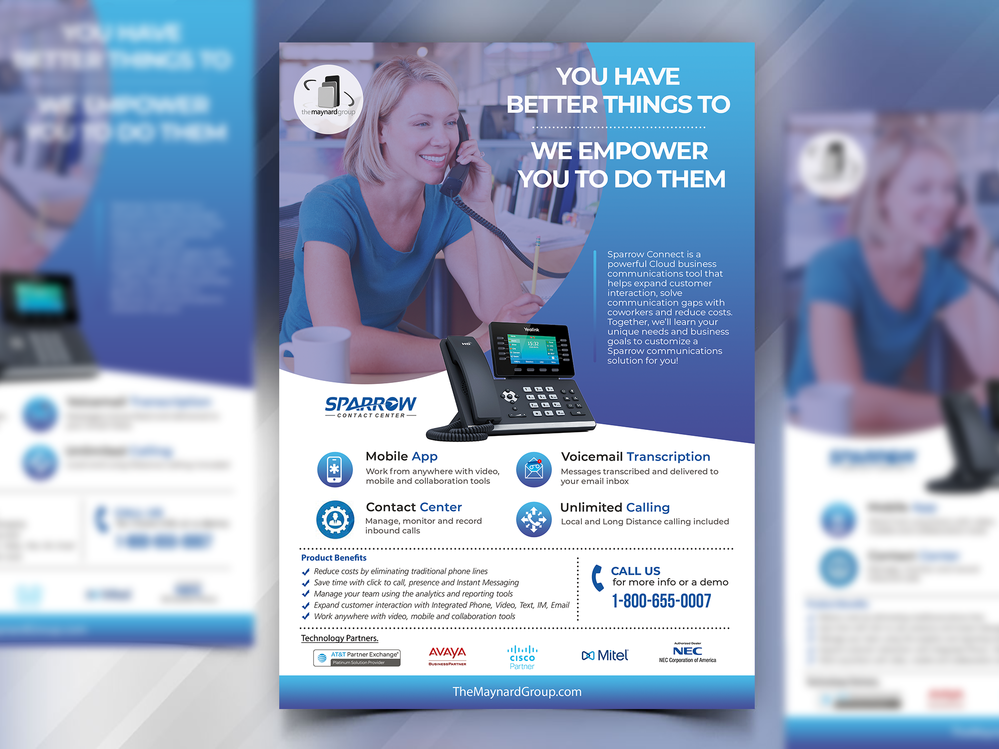 Flyer-Design von bright design für The Maynard Group | Design #24096581