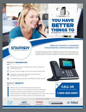 Design de Flyer par BLUE WINGS pour The Maynard Group | Design : #24146815