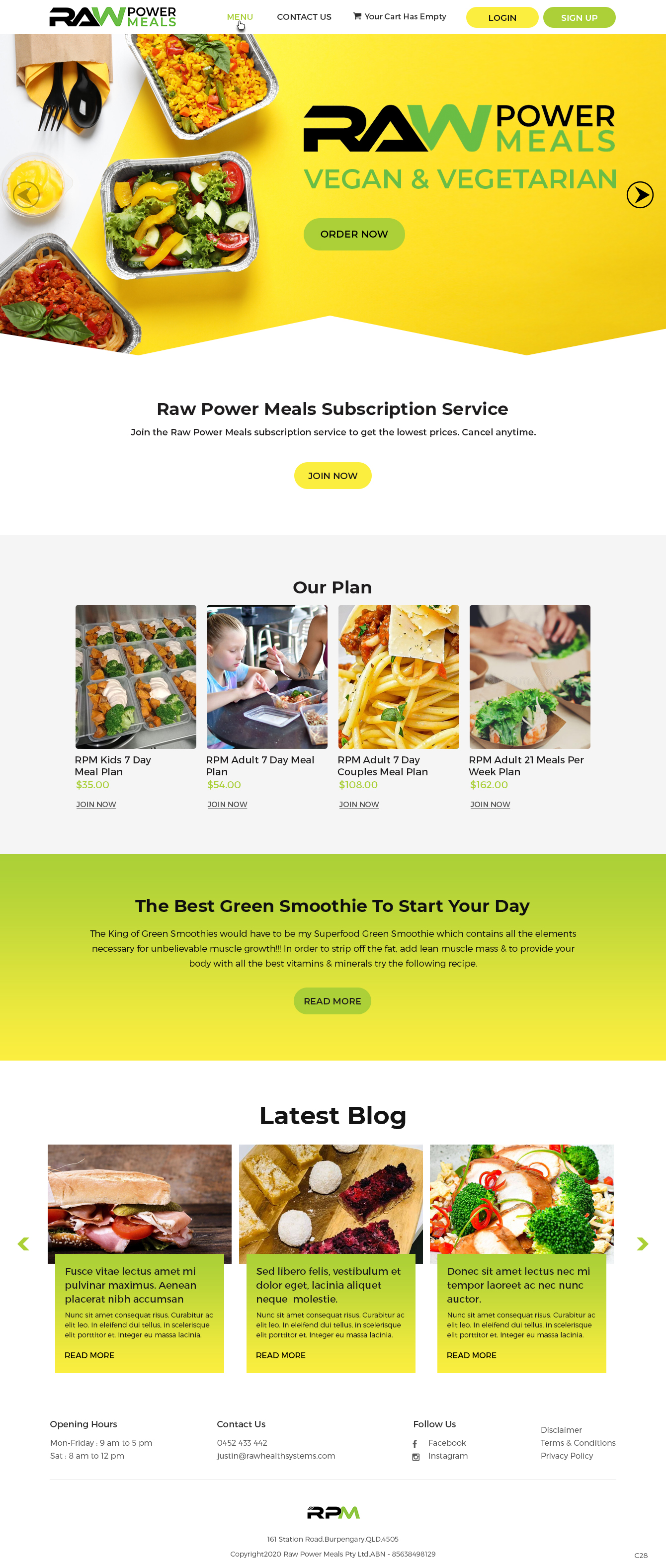 Web Design par pb pour Raw Health Systems | Design #24117934