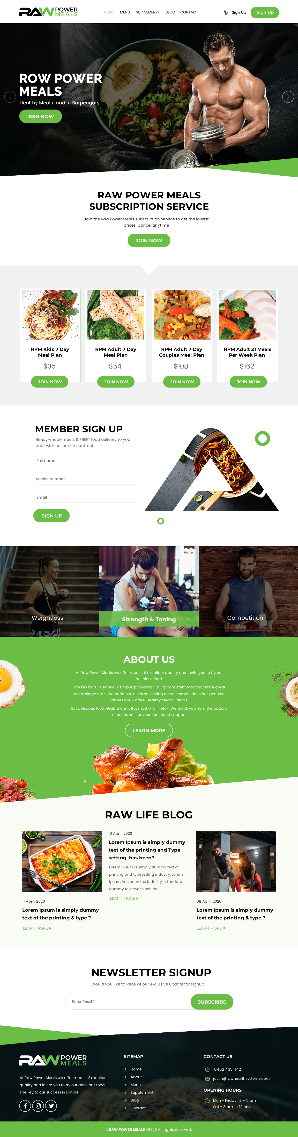 Web-Design von rightway für Raw Health Systems | Design #24154580