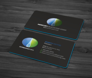 MERCURY ELEVATOR CORP | Business Card Design by MDesign