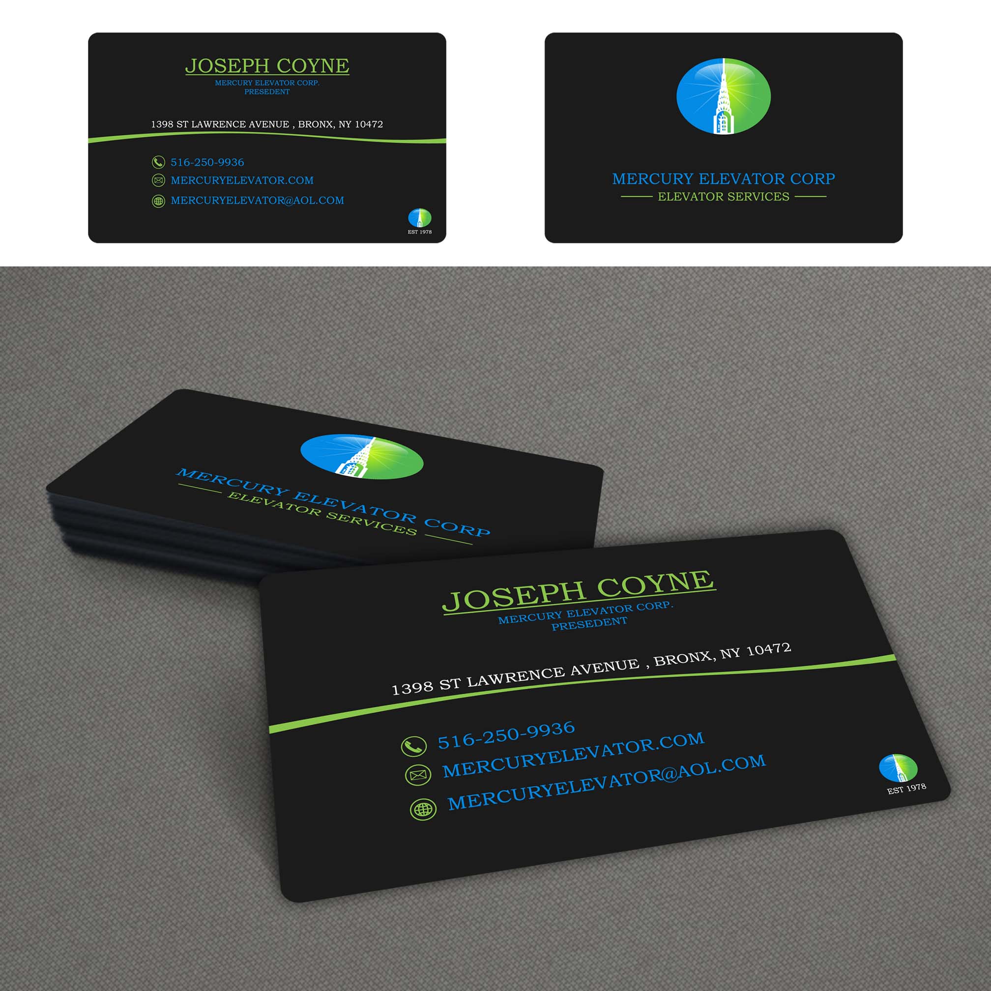 Business Card Design by Nadz10 for this project | Design #24093864