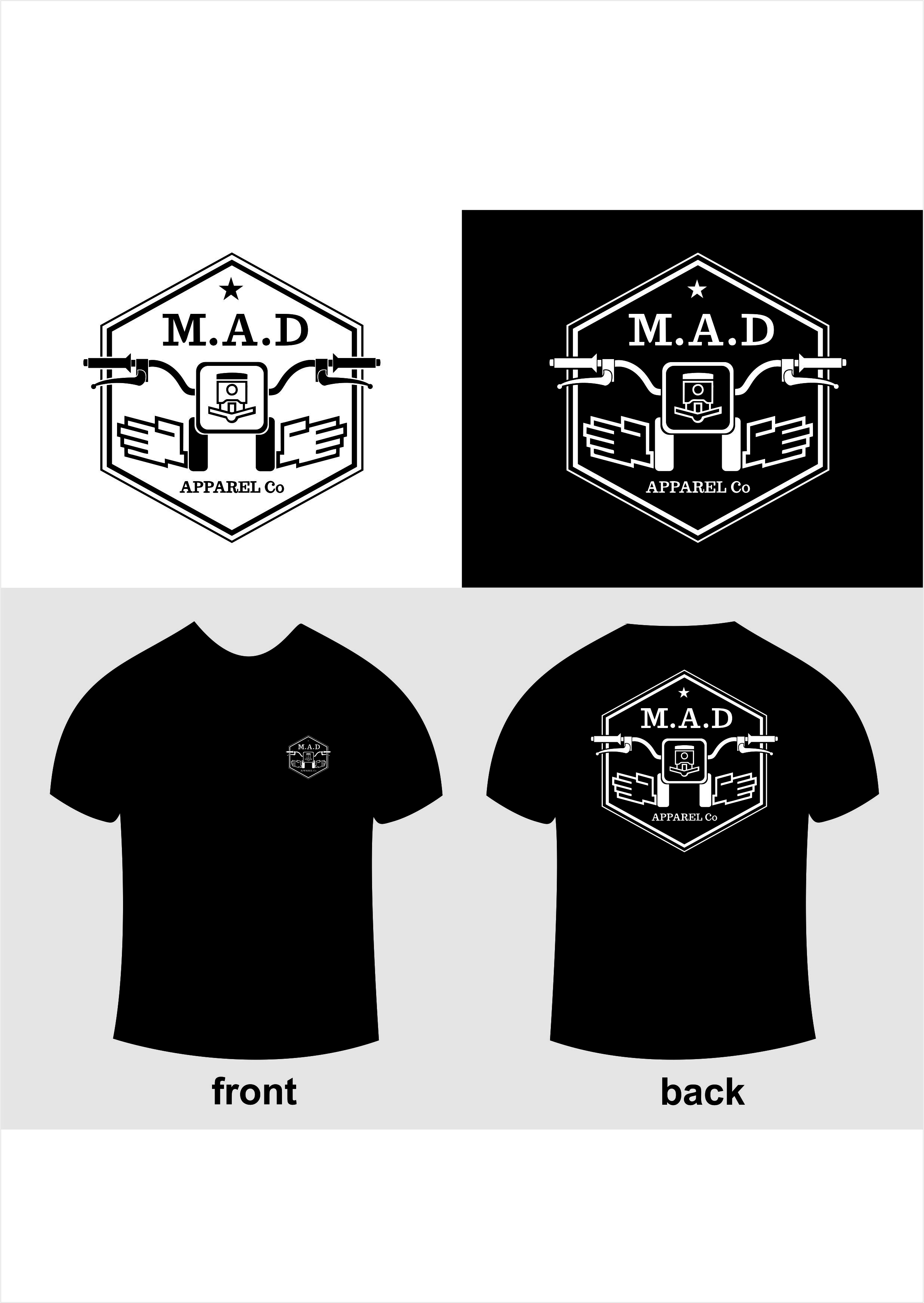 Design de T-shirt par icalaci pour MAD Apparel Co. | Design #24104599