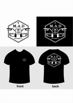 Design de T-shirt par icalaci pour MAD Apparel Co. | Design : #24104599