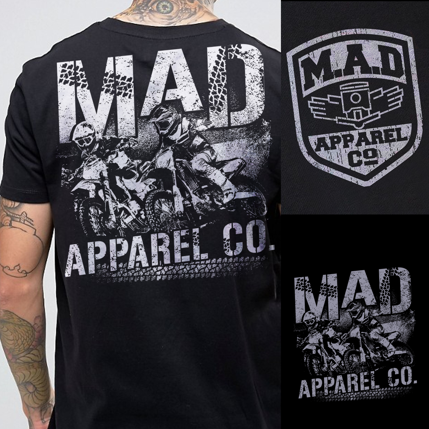 Design de T-shirt par PR0Studio pour MAD Apparel Co. | Design #24102507