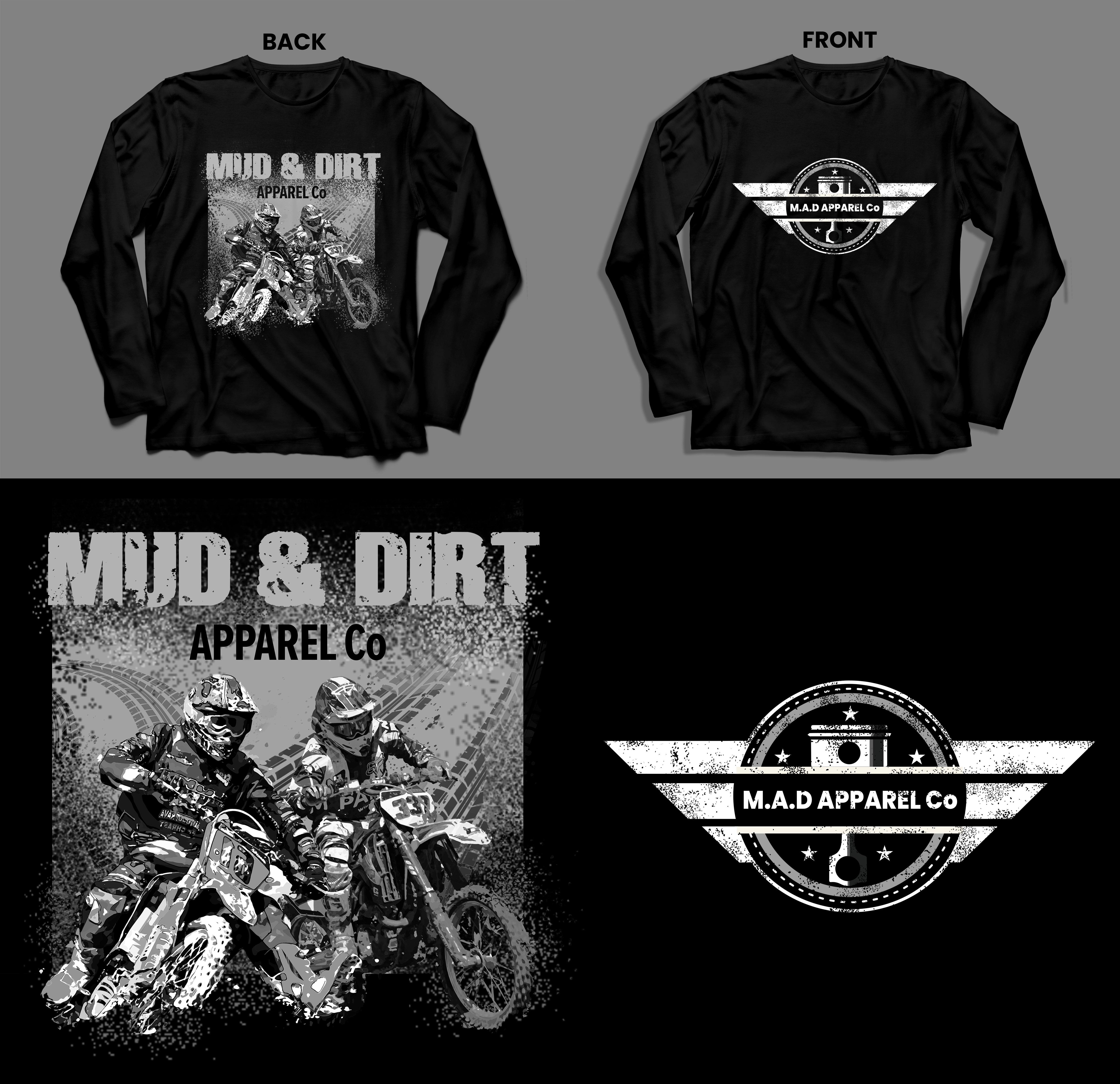 T-shirt Design by SAI DESIGNS for MAD Apparel Co. | Design #24109364